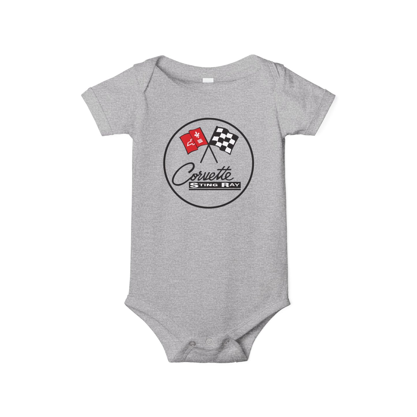 Corvette C2 Baby Onesie, Baby Clothing, Baby Shower Gift, Bella and Canvas Brand, Soft Fabric, Infant Clothes