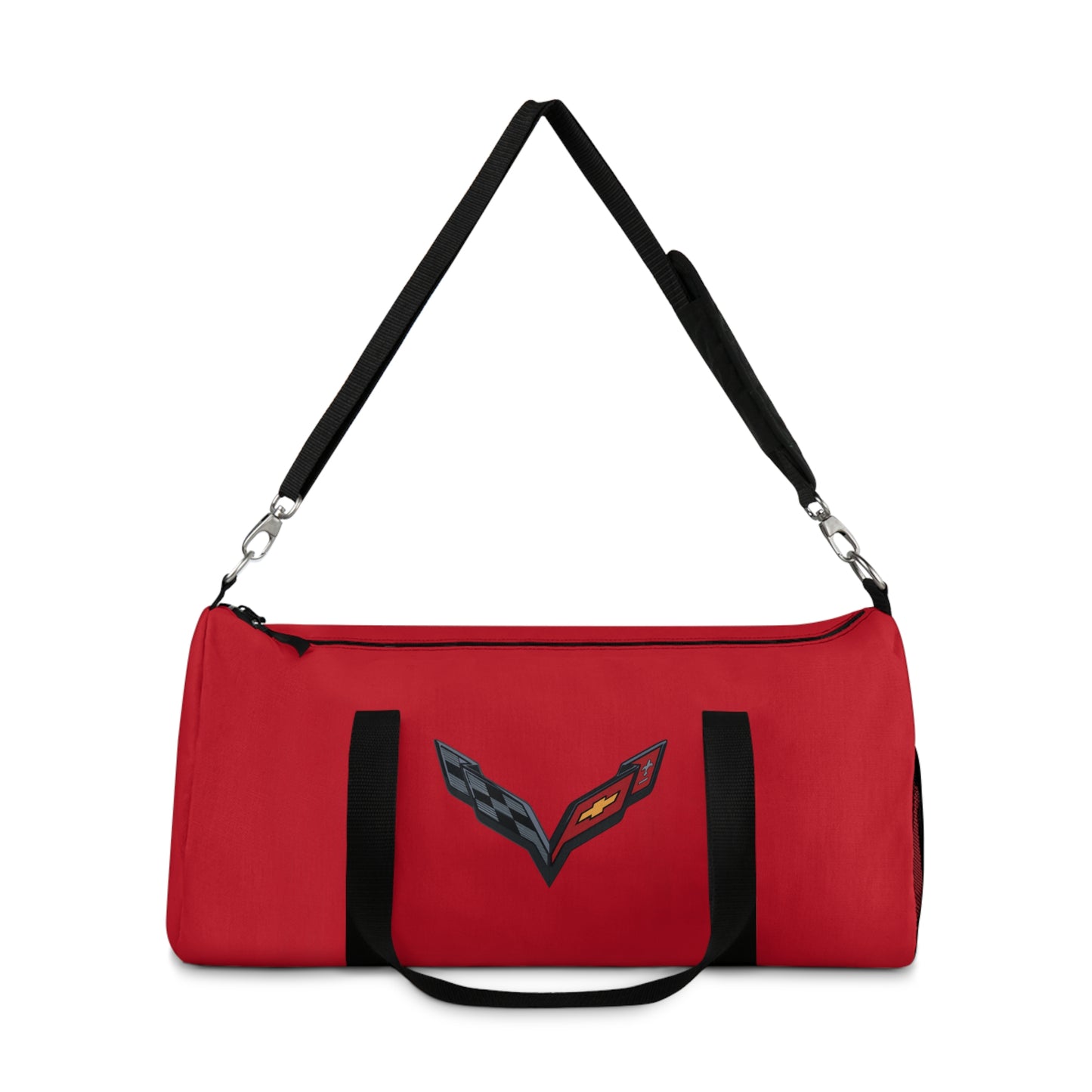 Corvette Duffel Bag, C7 Logo, Gym Bag, Travel Bag, Gifts for Car Guys, Gifts for Car Girls, Corvette Merch, Overnight Duffel