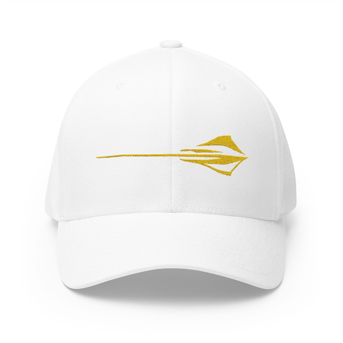 Corvette C8 Stingray Logo Baseball Cap, Flexfit Hat, Unisex, Stretchy Band, Corvette Gear, Embroidery