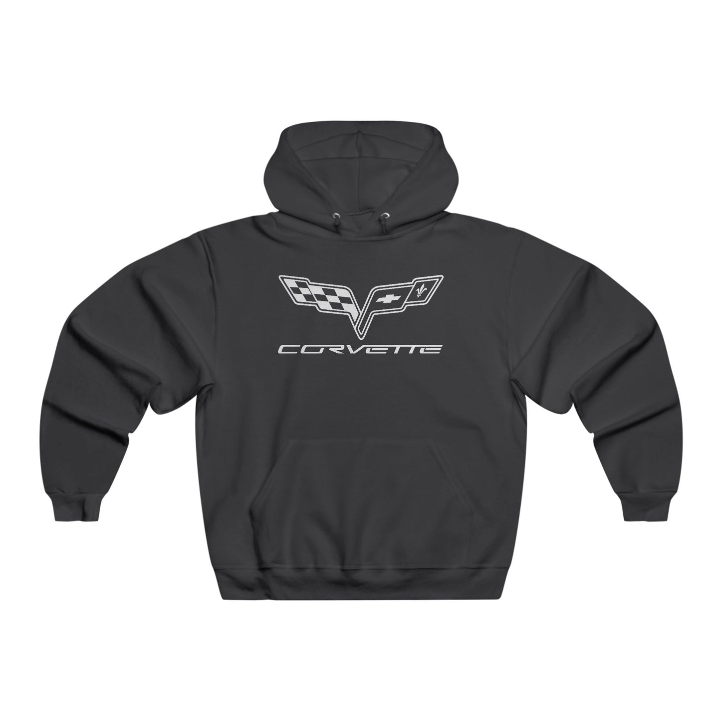 Corvette C6 Hoodie, Corvette Sweatshirt, Gifts for Car Guys, Gifts for Car Girls, JERZEESĀ® NuBlendĀ®, Pullover, Unisex, Hoody
