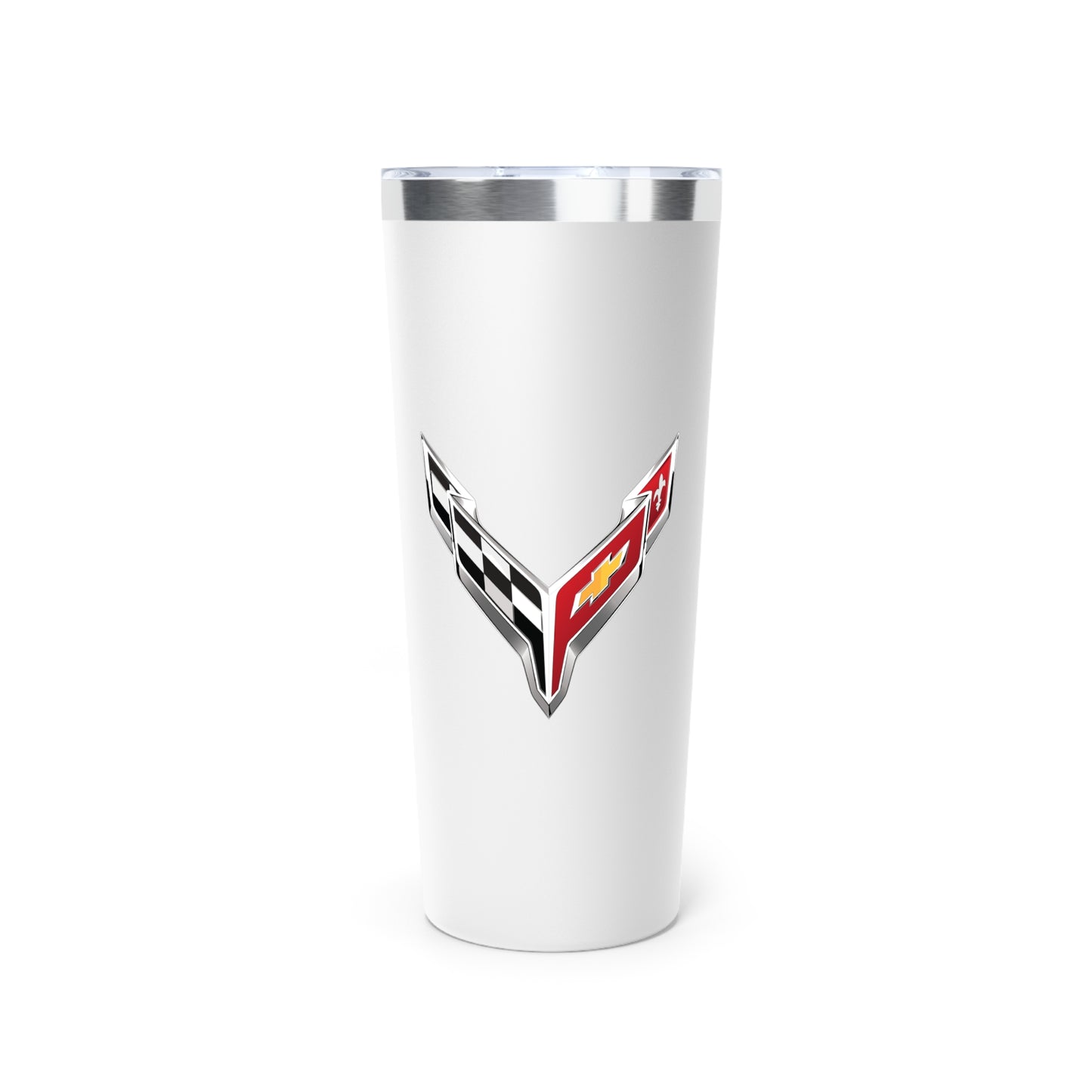 Corvette C8 Tumbler, Stainless Steel Tumbler, 22oz, Insulated, Corvette Accessories, Dishwasher Safe, Gifts for Car Guys and Girls