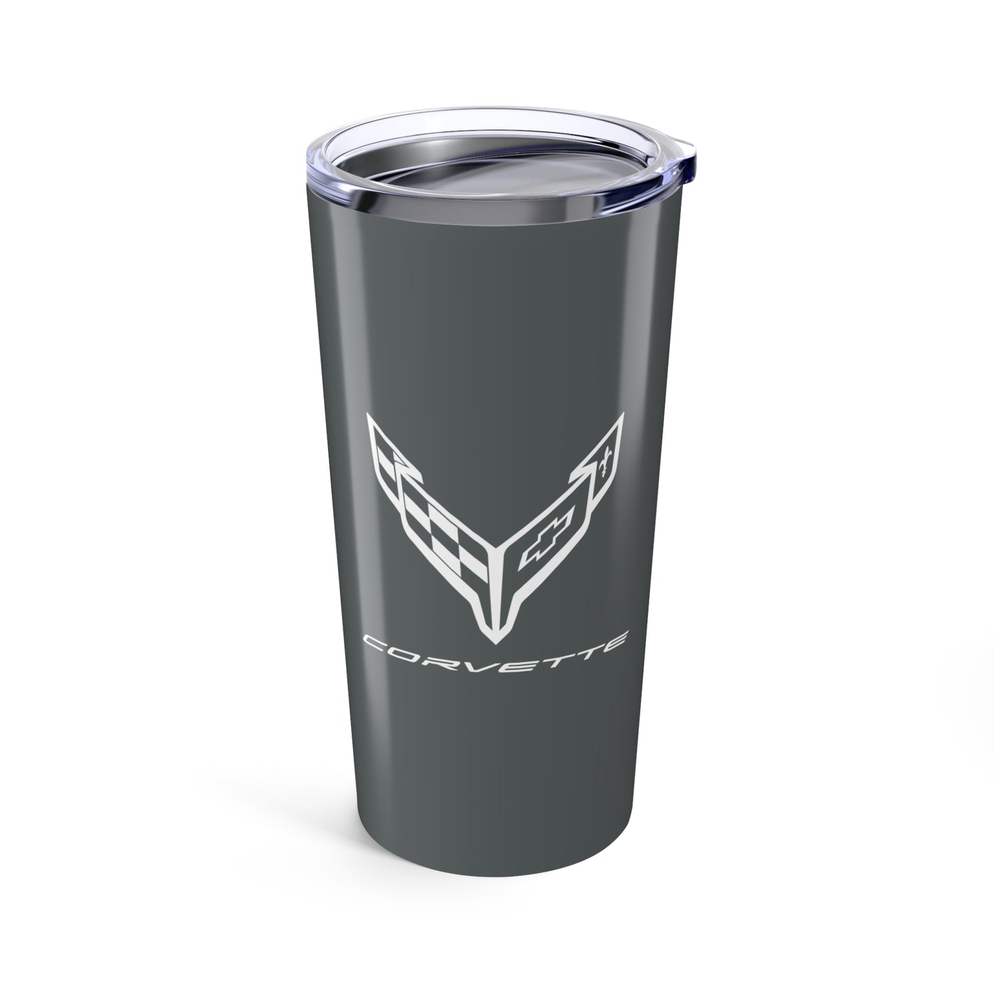 Corvette Tumbler, Stainless Steel Tumbler, Insulated, Corvette Accessories, Dishwasher Safe, Gifts for Car Guys and Car Girls, C8 Logo