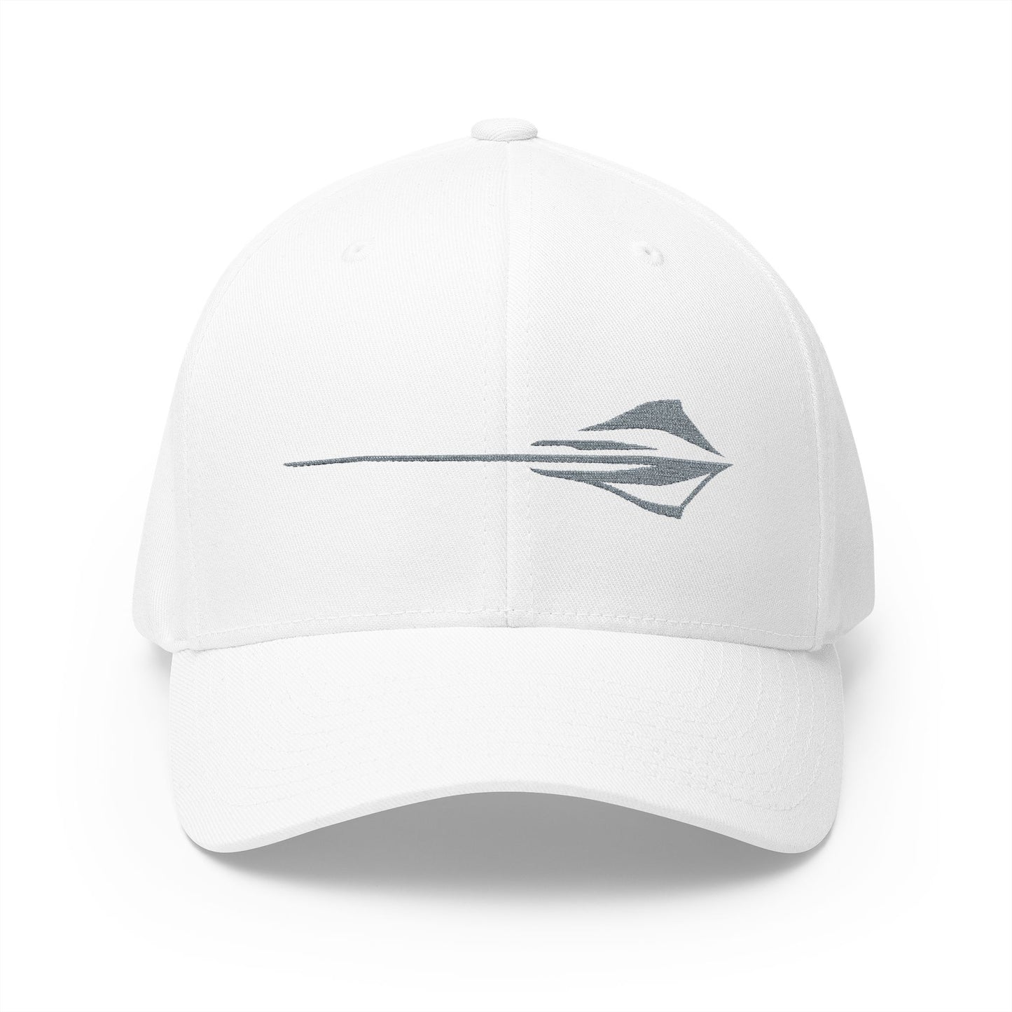 Corvette C8 Stingray Logo Baseball Cap, Flexfit Hat, Unisex, Stretchy Band, Corvette Gear, Embroidery