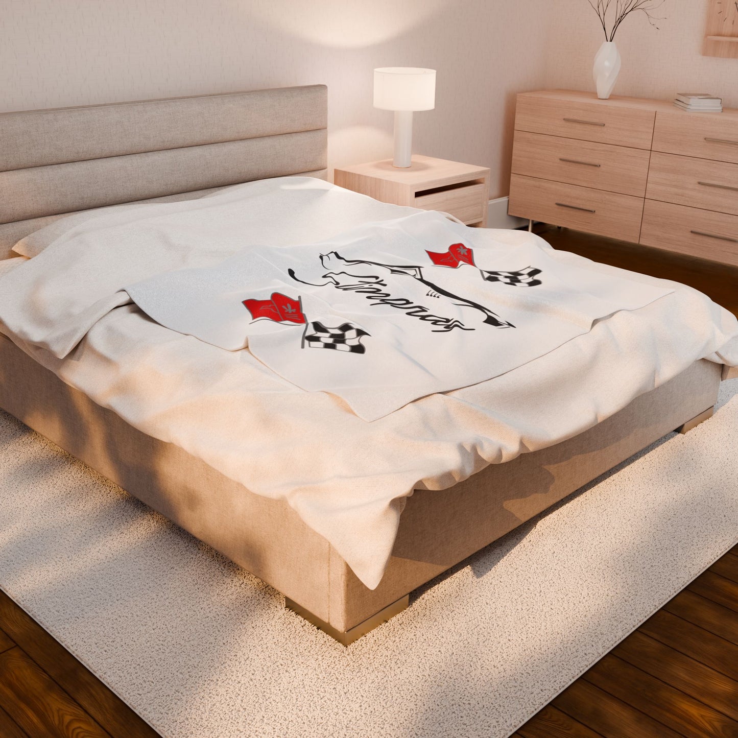Corvette C3 Stingray Custom Illustrated Blanket, Soft Blankets, Corvette Logo, Velveteen Blanket, Car Guy Gifts, Car Girl Gifts