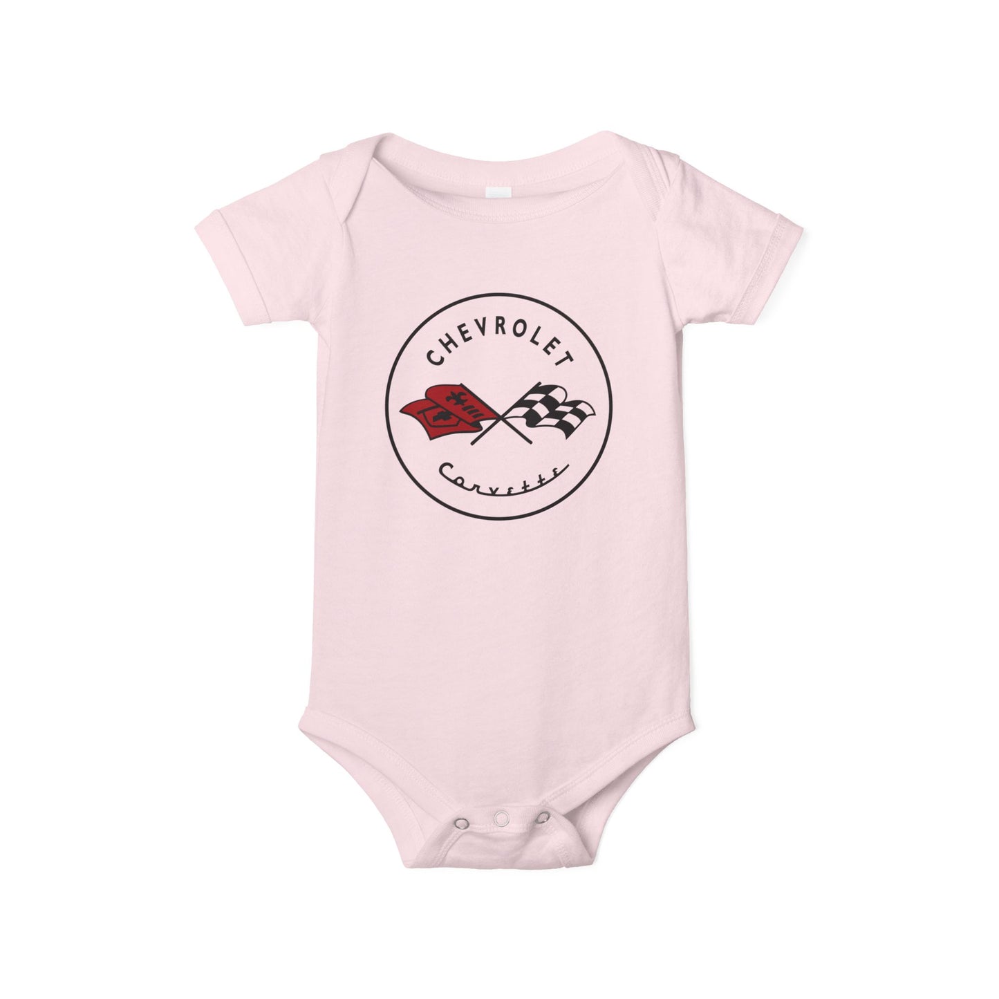 Corvette C1 Baby Onesie, Baby Clothing, Baby Shower Gift, Bella and Canvas Brand, Soft Fabric, Infant Clothes