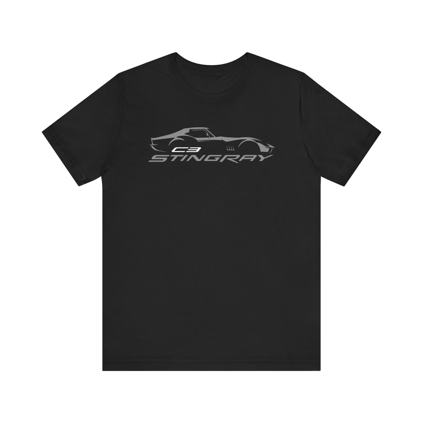 Corvette C3 Stingray Custom T-Shirt, Bella+Canvas T-Shirt, Unisex, Corvette Apparel, Graphic Tee, Soft T-Shirt, Stingray Logo