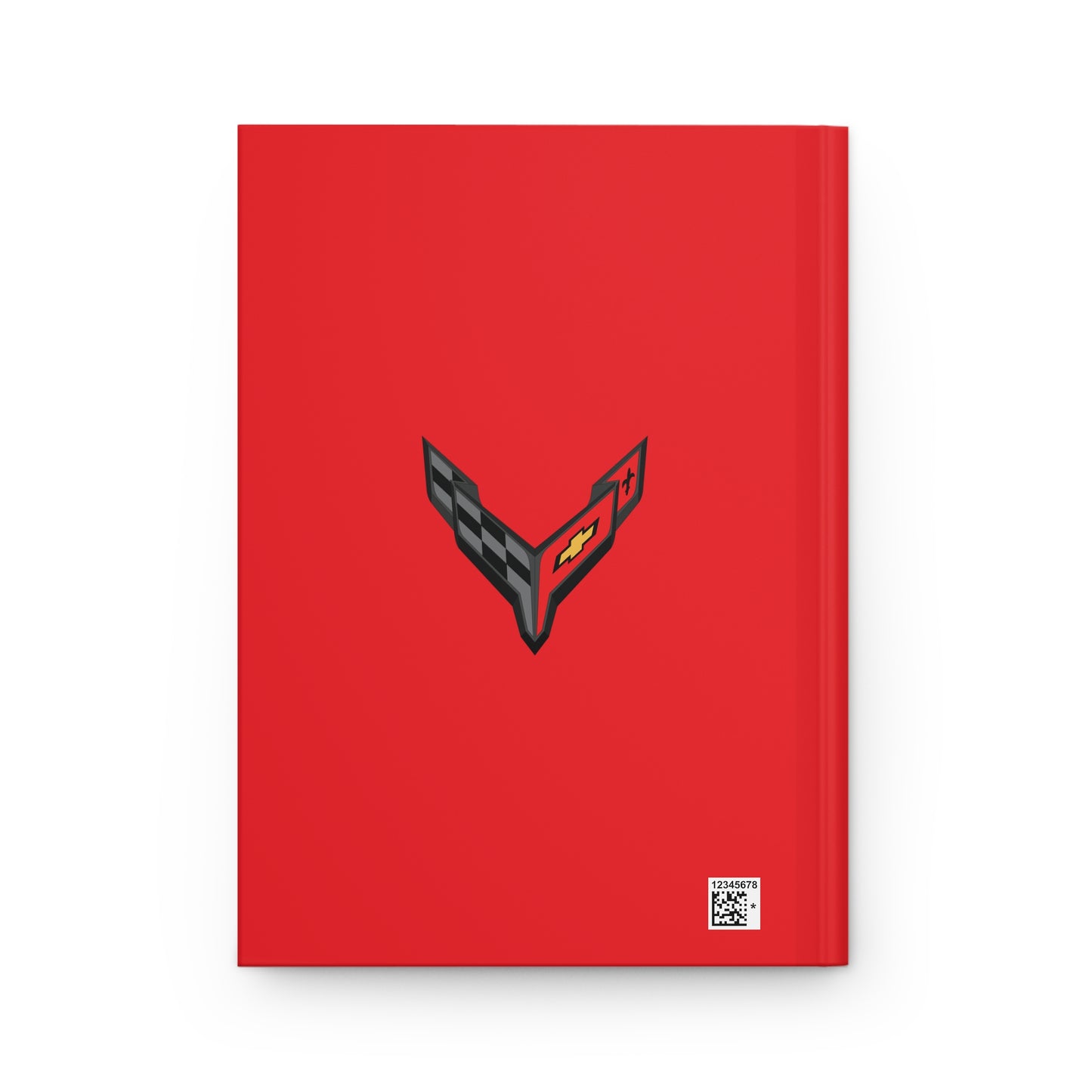 Corvette C8 Hardcover Journal, Writing Notebook, Lined Pages, Daily Journal, Motivational Diary, Notepad, C8 Logo