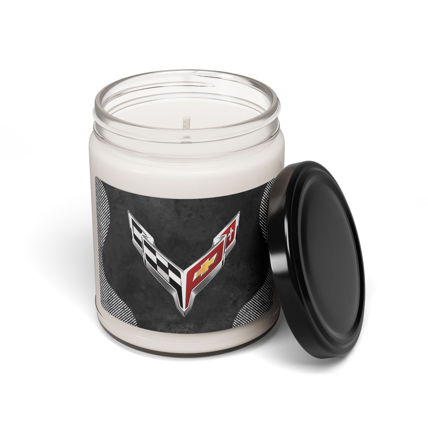 Corvette C8 Logo Scented Soy Candle, 10 Options for Scent, Home Décor, Gifts for Him, Man Cave Candles, Gifts for Car Girls, Corvette Swag