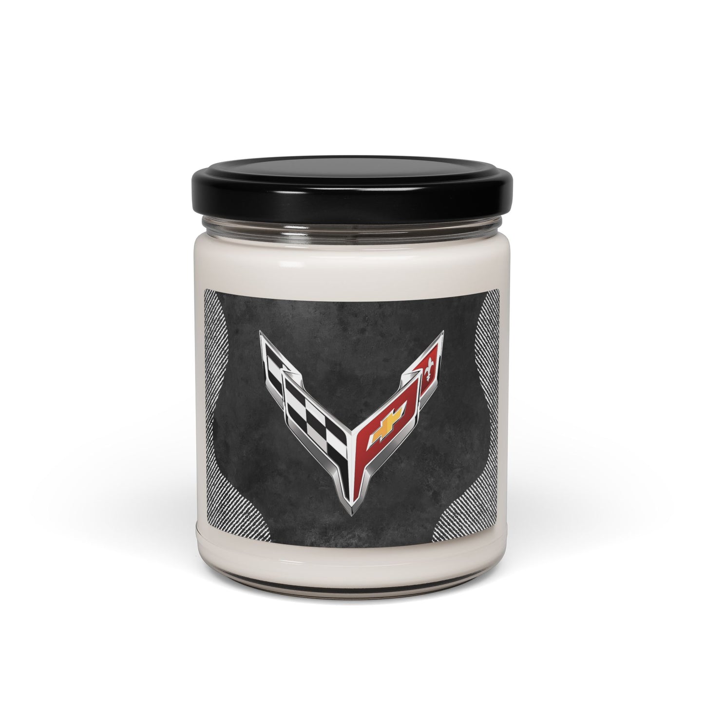 Corvette C8 Logo Scented Soy Candle, 10 Options for Scent, Home Décor, Gifts for Him, Man Cave Candles, Gifts for Car Girls, Corvette Swag