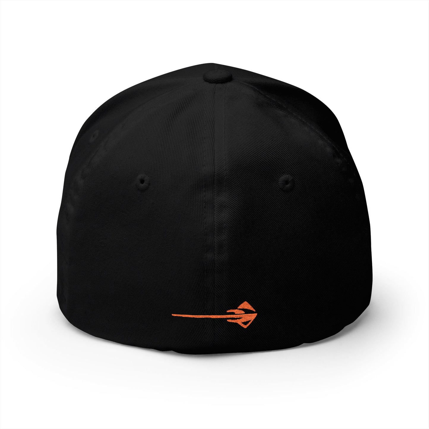 Corvette Stingray Logo Baseball Cap, Flexfit Hat, Stretchy Band, Black Hat, Corvette Gear, Embroidery