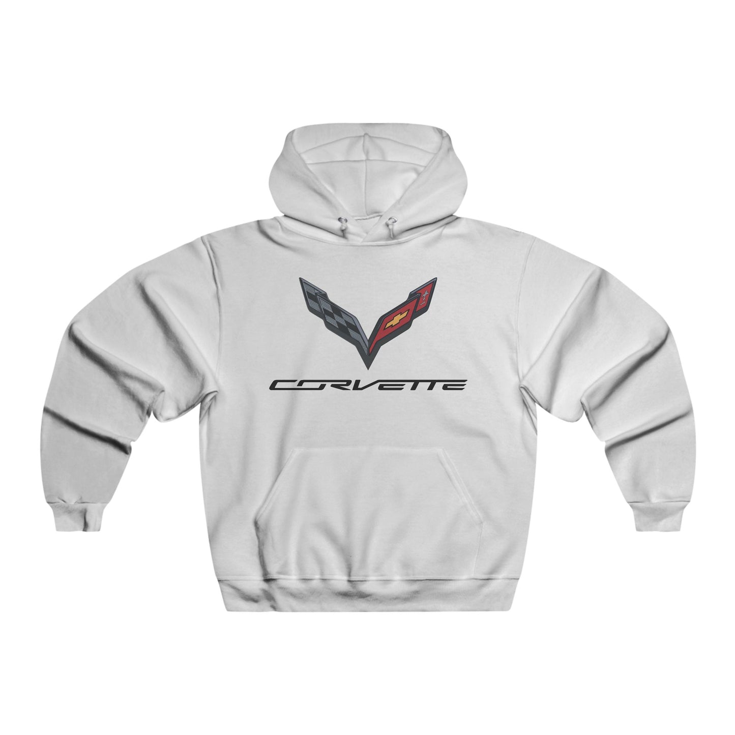 Corvette C7 Hoodie, Corvette Sweatshirt, Gifts for Car Guys, Gifts for Car Girls, JERZEESĀ® NuBlendĀ®, Pullover, Unisex, Hoody