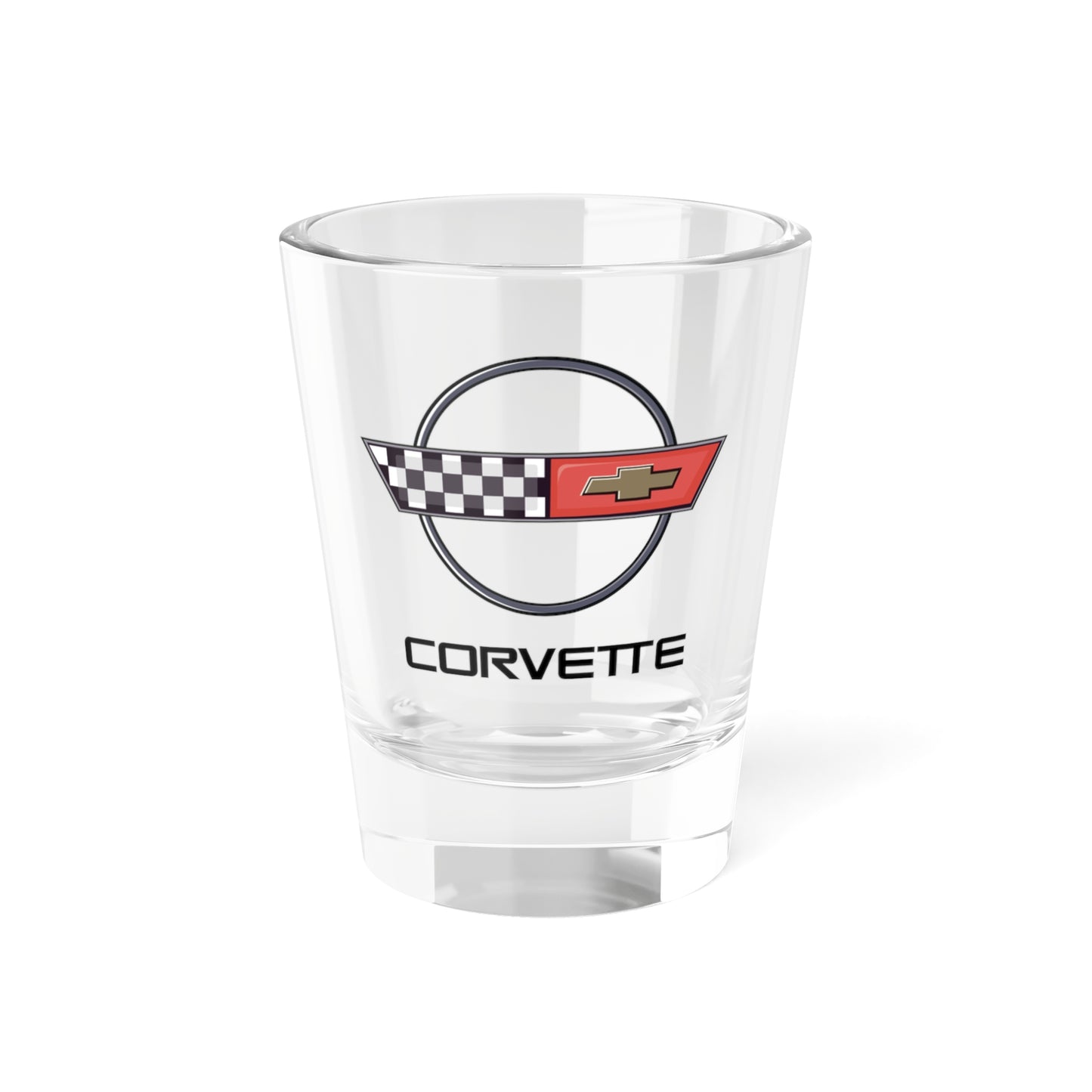 Corvette C4 Shot Glass, Perfect for Celebrations, Racing Fans, Gift for Him, Barware, Automotive Collectible