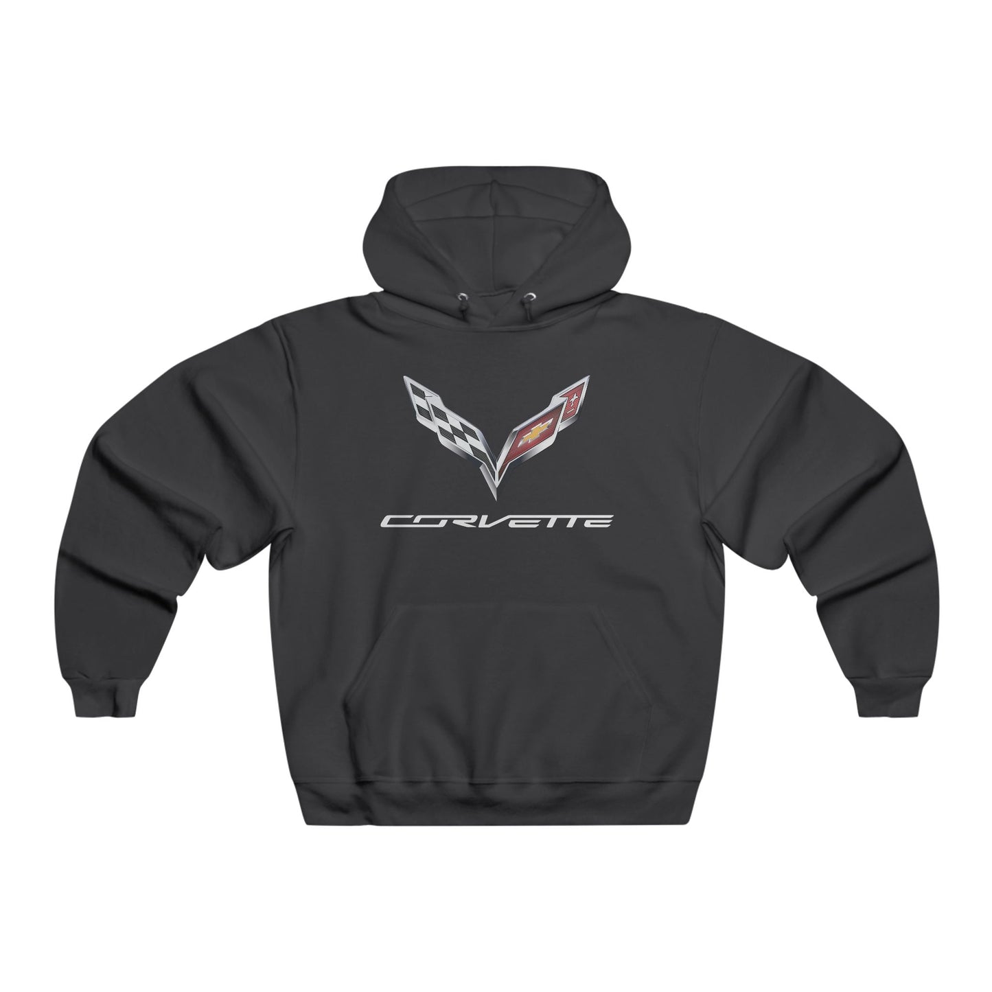 Corvette C7 Hoodie, Corvette Sweatshirt, Gifts for Car Guys, Gifts for Car Girls, JERZEESĀ® NuBlendĀ®, Pullover, Unisex, Hoody