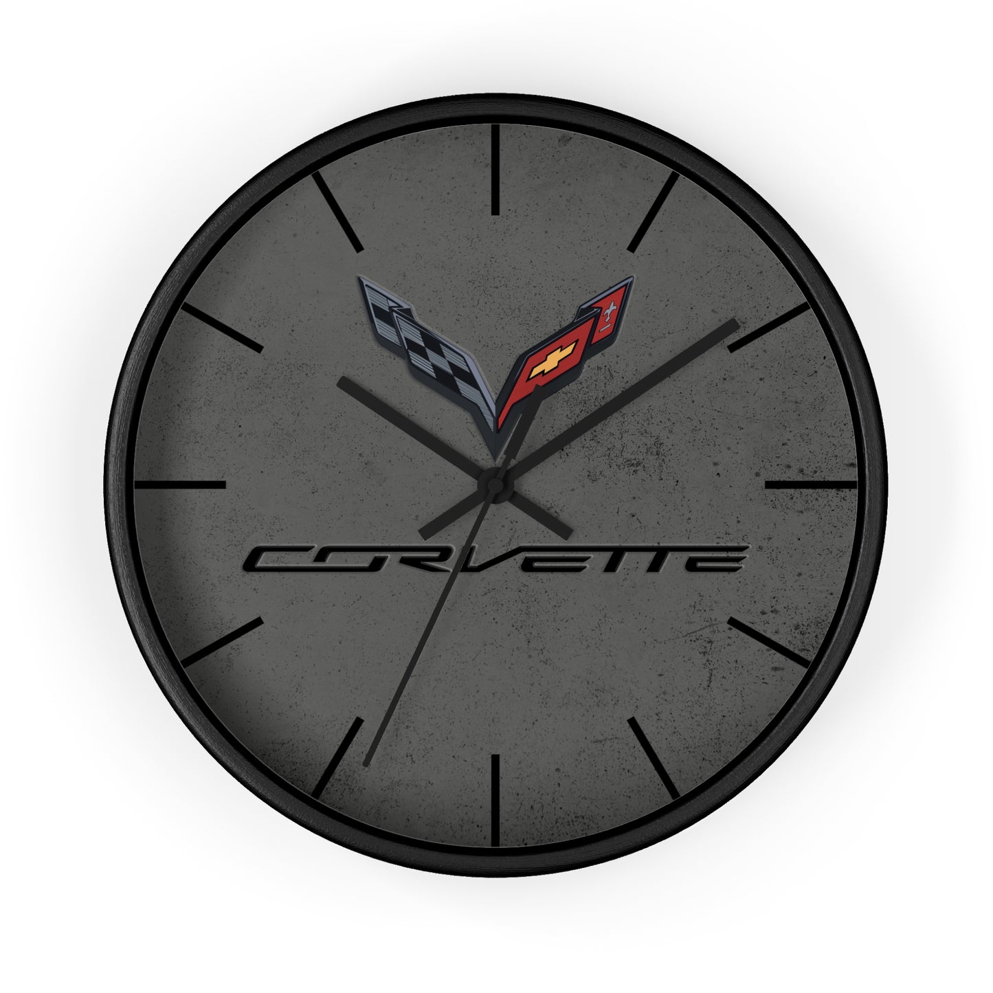 Corvette C7 Wall Clock, Racing Home Decor, Gift for Him, Man Cave Clock , Corvette Merchandise, Mancave Gift, Clocks