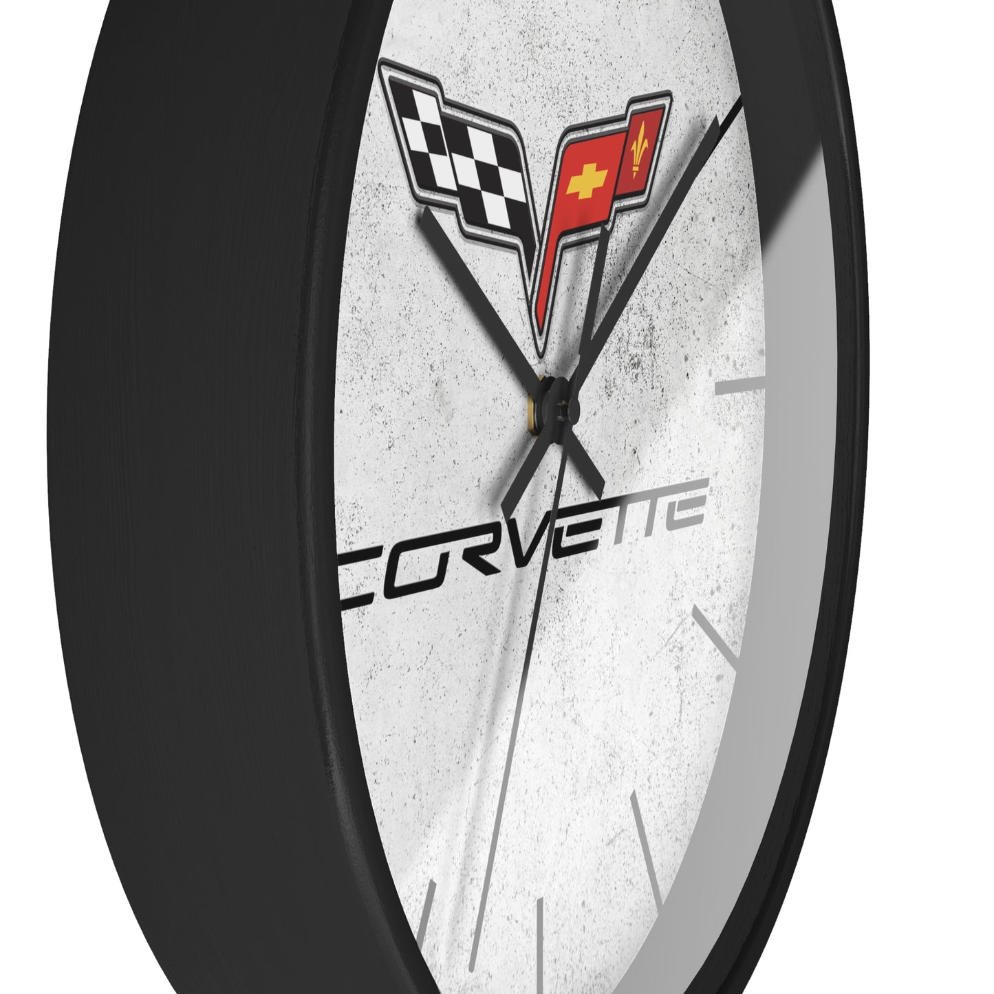 Corvette C6 Wall Clock, Racing Home Decor, Gift for Him, Man Cave Clock, Corvette Merchandise, Mancave Gift, Clocks