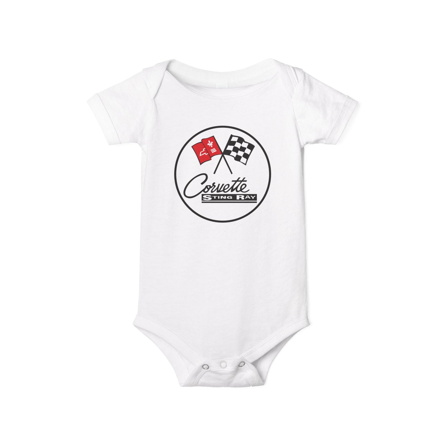 Corvette C2 Baby Onesie, Baby Clothing, Baby Shower Gift, Bella and Canvas Brand, Soft Fabric, Infant Clothes