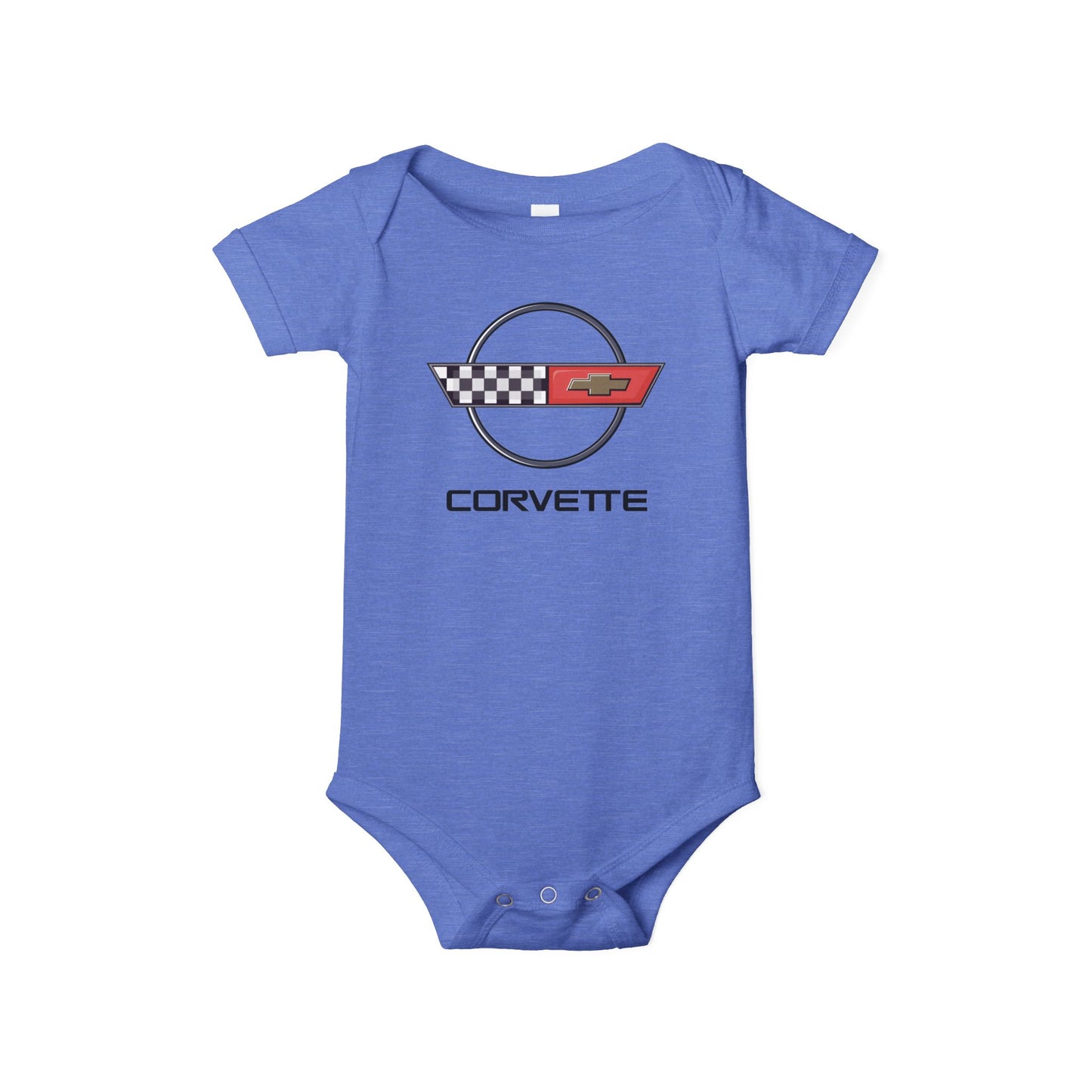 Corvette C4 Baby Onesie, Baby Clothing, Baby Shower Gift, Bella and Canvas Brand, Soft Fabric, Infant Clothes