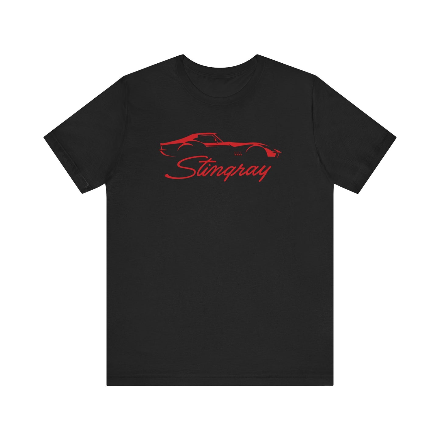 Corvette C3 Stingray Custom Illustrated T-Shirt, Bella and Canvas T-Shirt, Unisex, Corvette Apparel, Graphic Tee, Soft T-Shirt