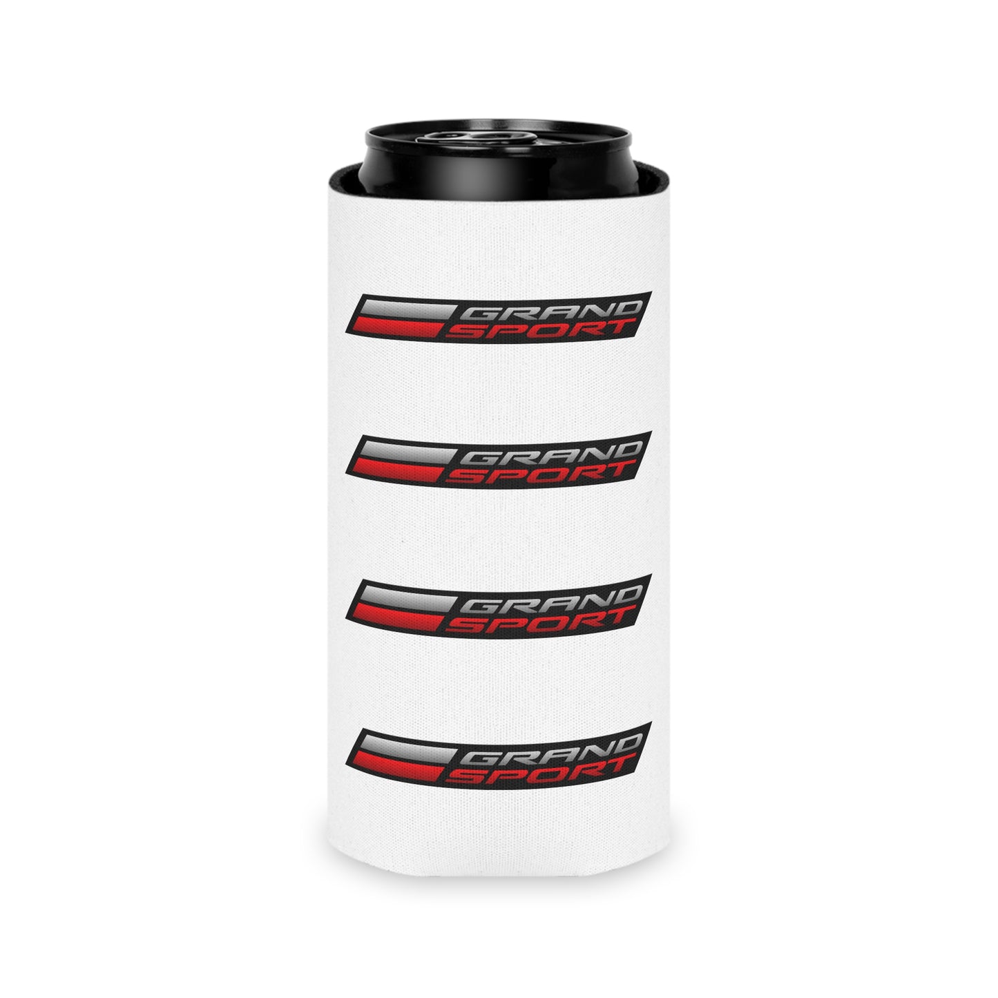 Corvette Grand Sport Can Coozie, Regular and Slim, Beer & Soda Coozie, Race Day Beverage Holder, Car Enthusiast Gift, Party Favor, Tailgate