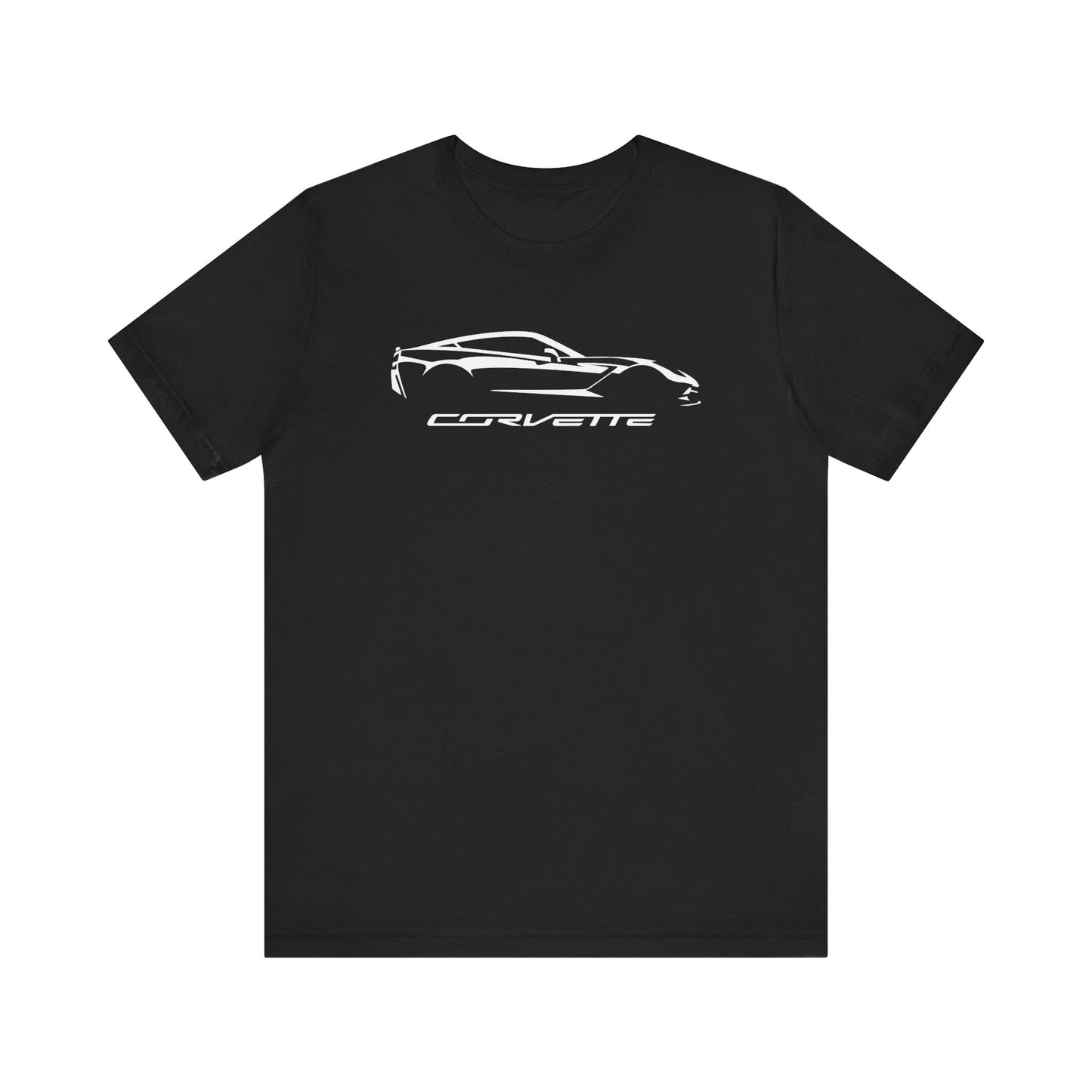 Corvette C7 Silhouette T-Shirt, Bella and Canvas T-Shirt, Corvette Apparel, Graphic Tee, Soft T-Shirt, Unisex T-Shirt, Raceday Gear