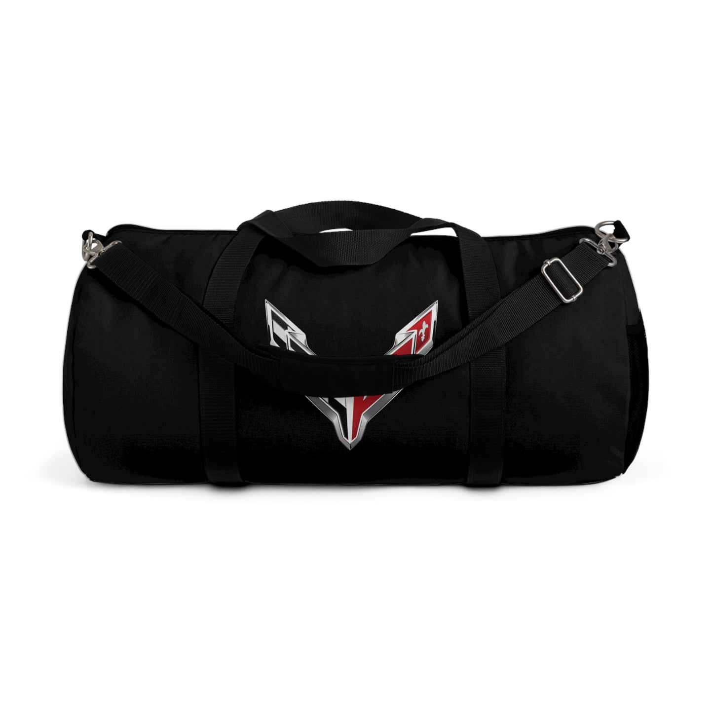 Black Corvette Duffel Bag, C8 Logo, Gym Bag, Travel Bag, Gifts for Car Guys, Gifts for Car Girls, Corvette Merch, Overnight Duffel