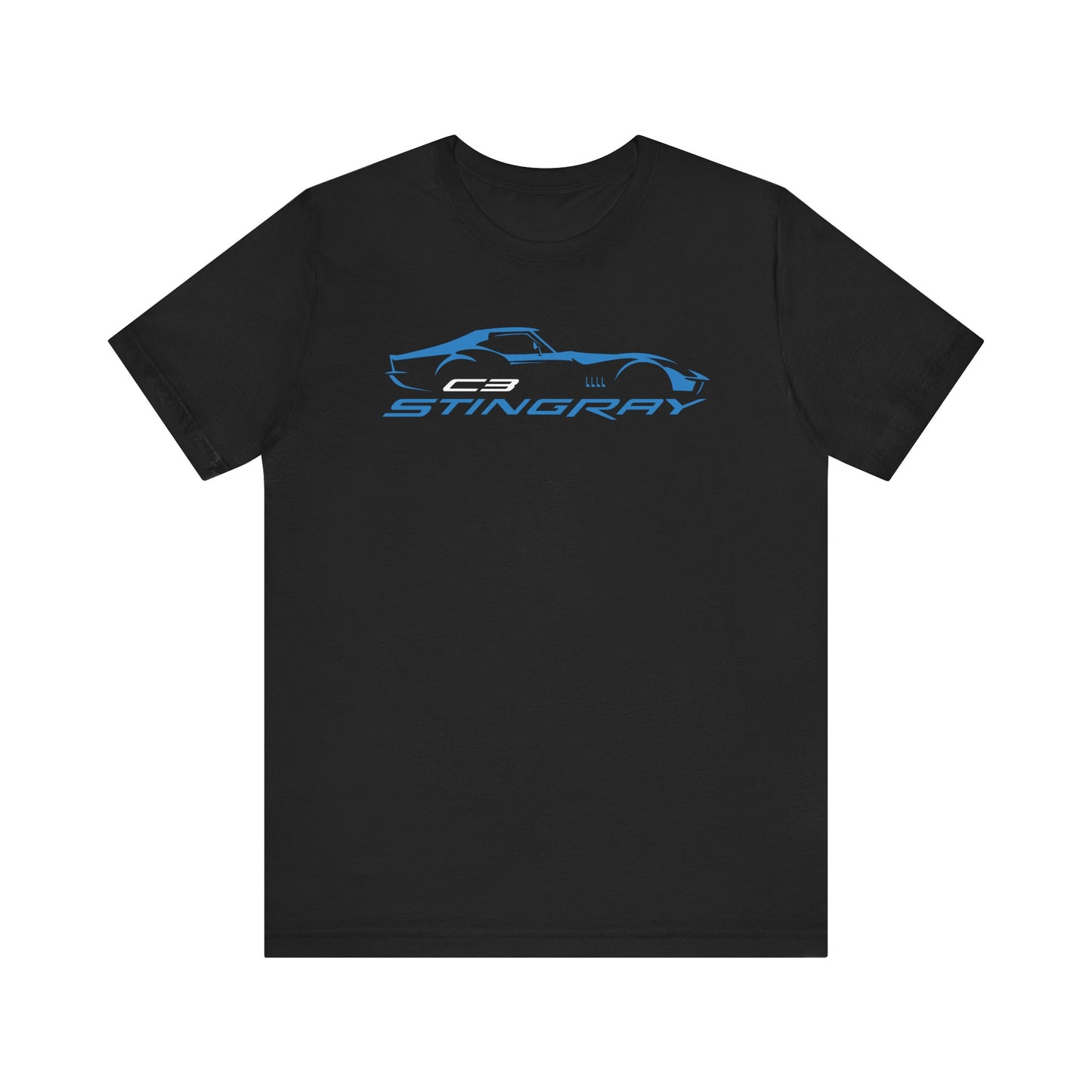Corvette C3 Stingray Custom T-Shirt, Bella+Canvas T-Shirt, Unisex, Corvette Apparel, Graphic Tee, Soft T-Shirt, Stingray Logo