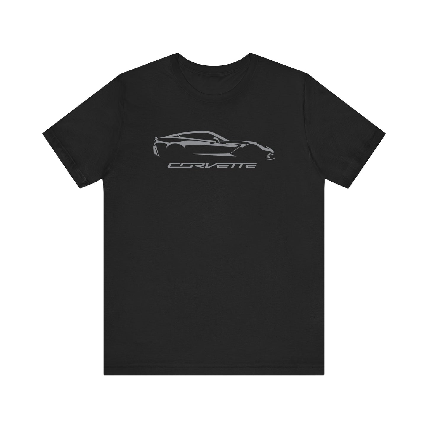 Corvette C7 Silhouette T-Shirt, Bella and Canvas T-Shirt, Corvette Apparel, Graphic Tee, Soft T-Shirt, Unisex T-Shirt, Raceday Gear