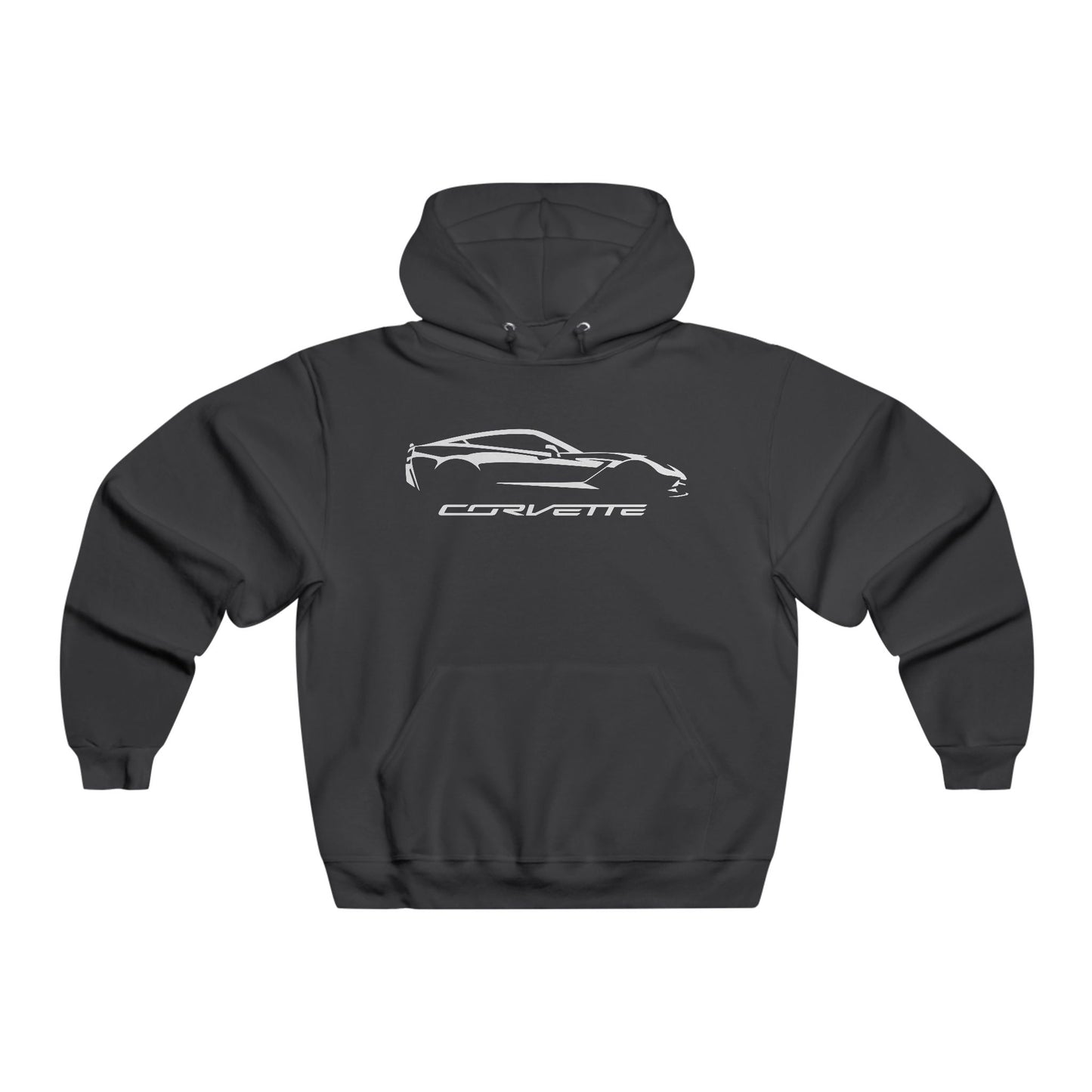 Corvette C7 Hoodie, Corvette Sweatshirt, Gifts for Car Guys, Gifts for Car Girls, JERZEESĀ® NuBlendĀ®, Pullover, Unisex, Hoody