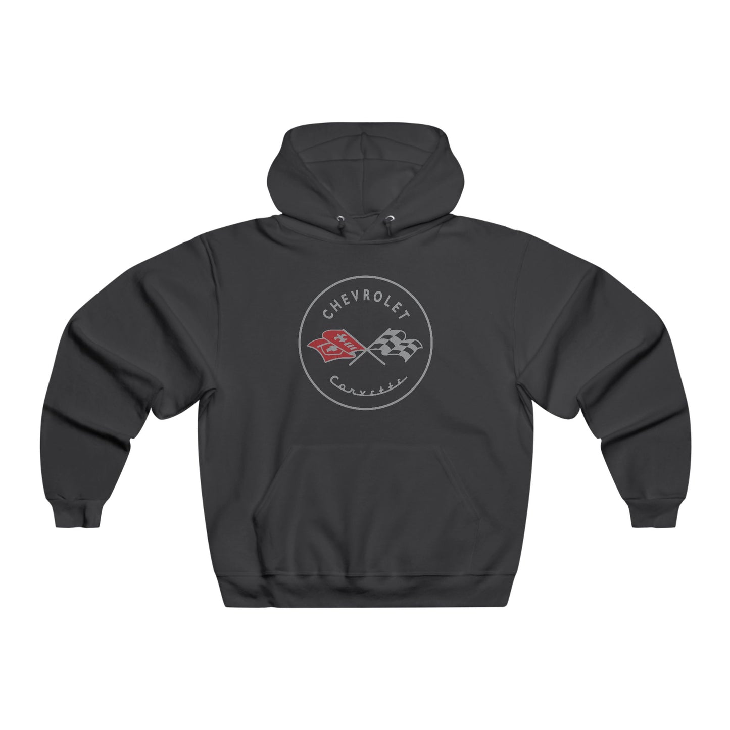 Corvette C1 Hoodie, Corvette Sweatshirt, Gifts for Car Guys, Gifts for Car Girls, JERZEESĀ® NuBlendĀ®, Pullover, Unisex, Hoody
