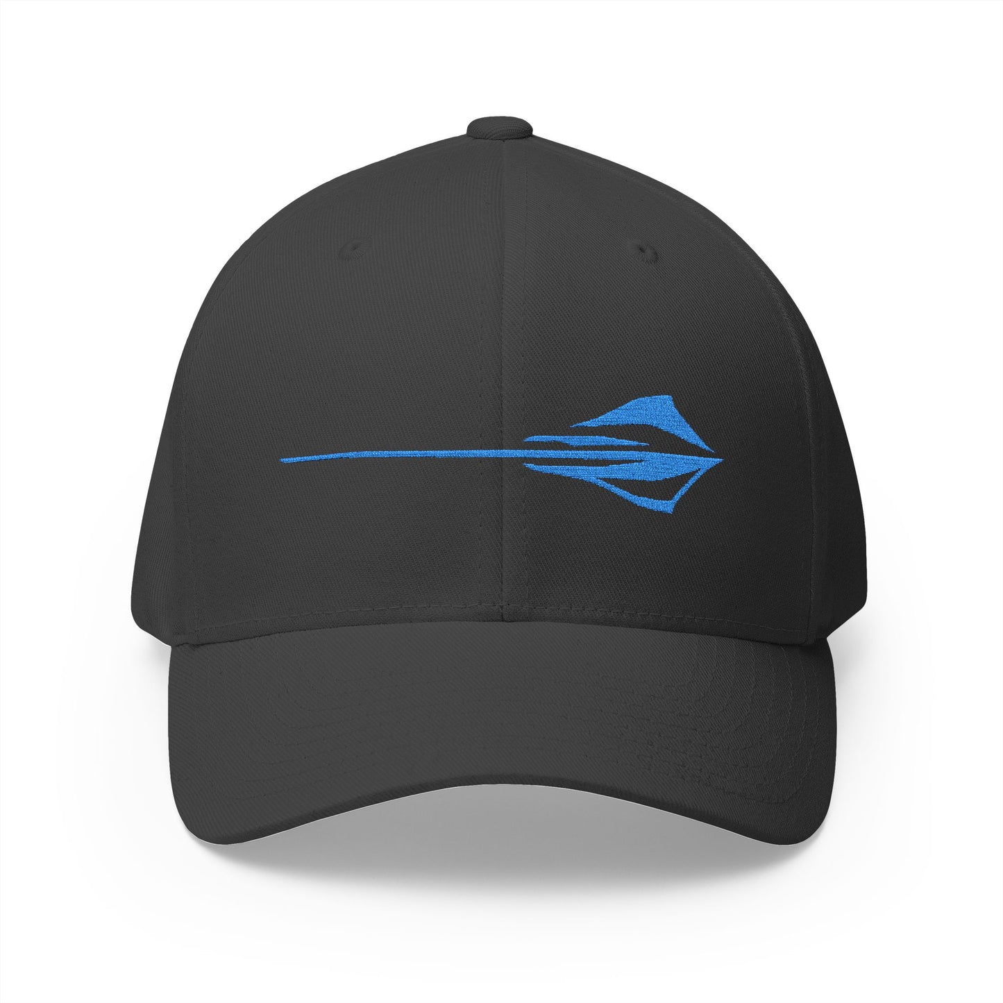 Corvette C8 Stingray Logo Baseball Cap, Flexfit Hat, Unisex, Stretchy Band, Corvette Gear, Embroidery