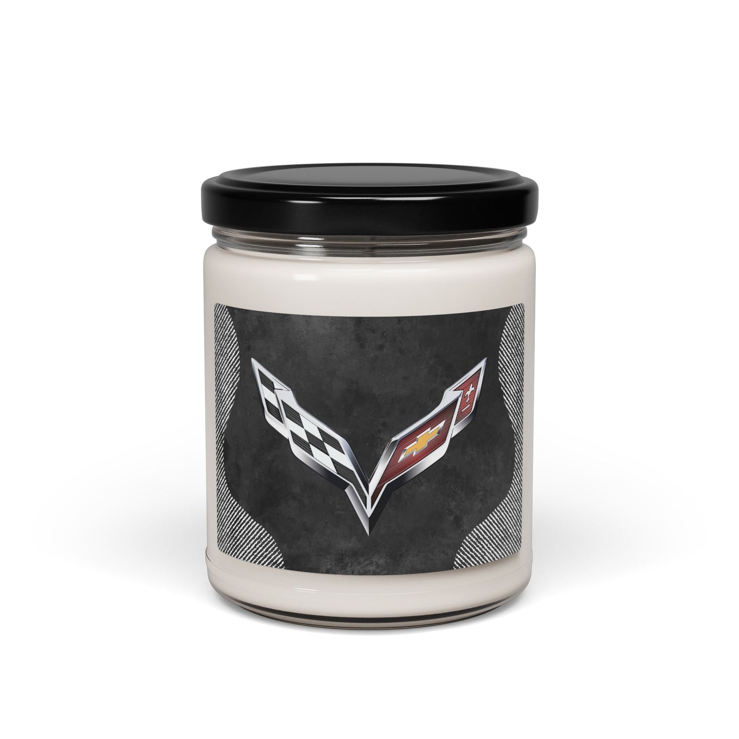 Corvette C7 Logo Scented Soy Candle, 10 Options for Scent, Home Décor, Gifts for Him, Man Cave Candles, Gifts for Car Girls, Corvette Swag