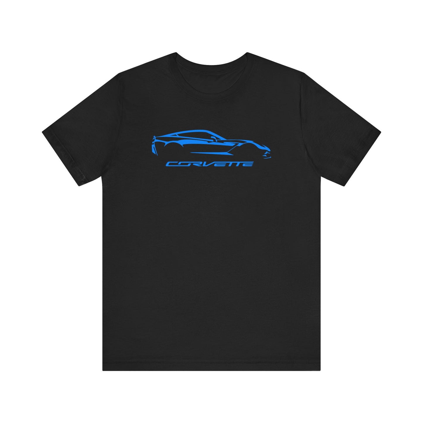 Corvette C7 Silhouette T-Shirt, Bella and Canvas T-Shirt, Corvette Apparel, Graphic Tee, Soft T-Shirt, Unisex T-Shirt, Raceday Gear