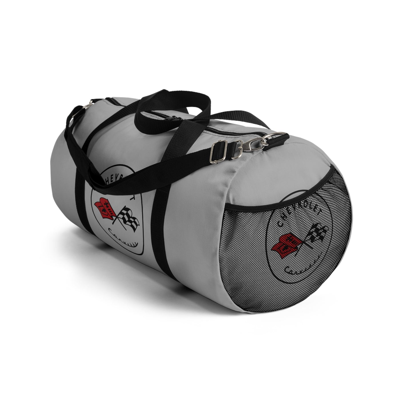 Corvette Duffel Bag, C1 Logo, Gym Bag, Travel Bag, Gifts for Car Guys, Gifts for Car Girls, Corvette Merch, Overnight Duffel