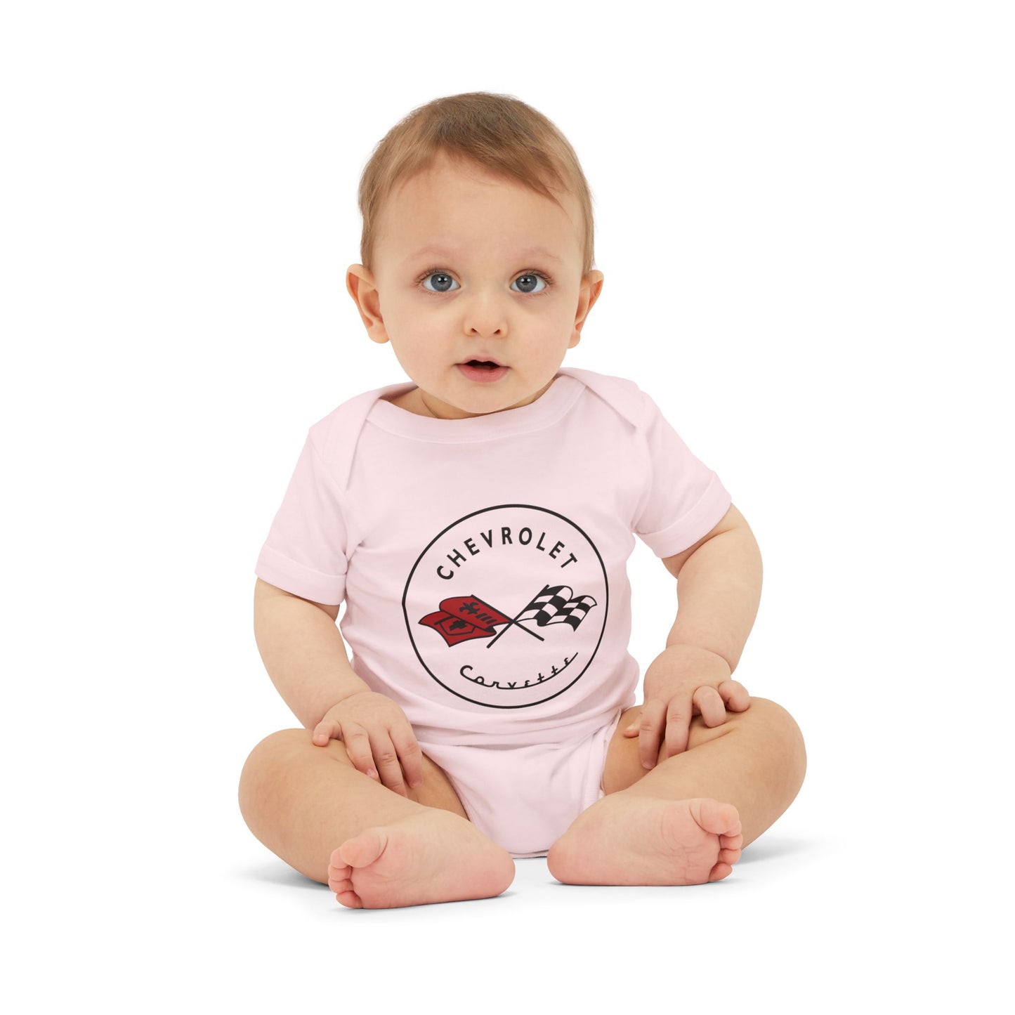 Corvette C1 Baby Onesie, Baby Clothing, Baby Shower Gift, Bella and Canvas Brand, Soft Fabric, Infant Clothes