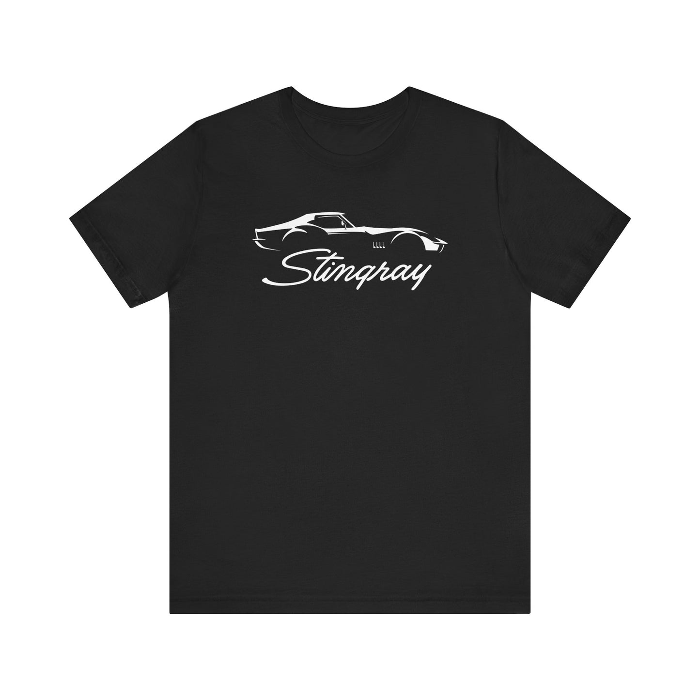 Corvette C3 Stingray Custom Illustrated T-Shirt, Bella and Canvas T-Shirt, Unisex, Corvette Apparel, Graphic Tee, Soft T-Shirt