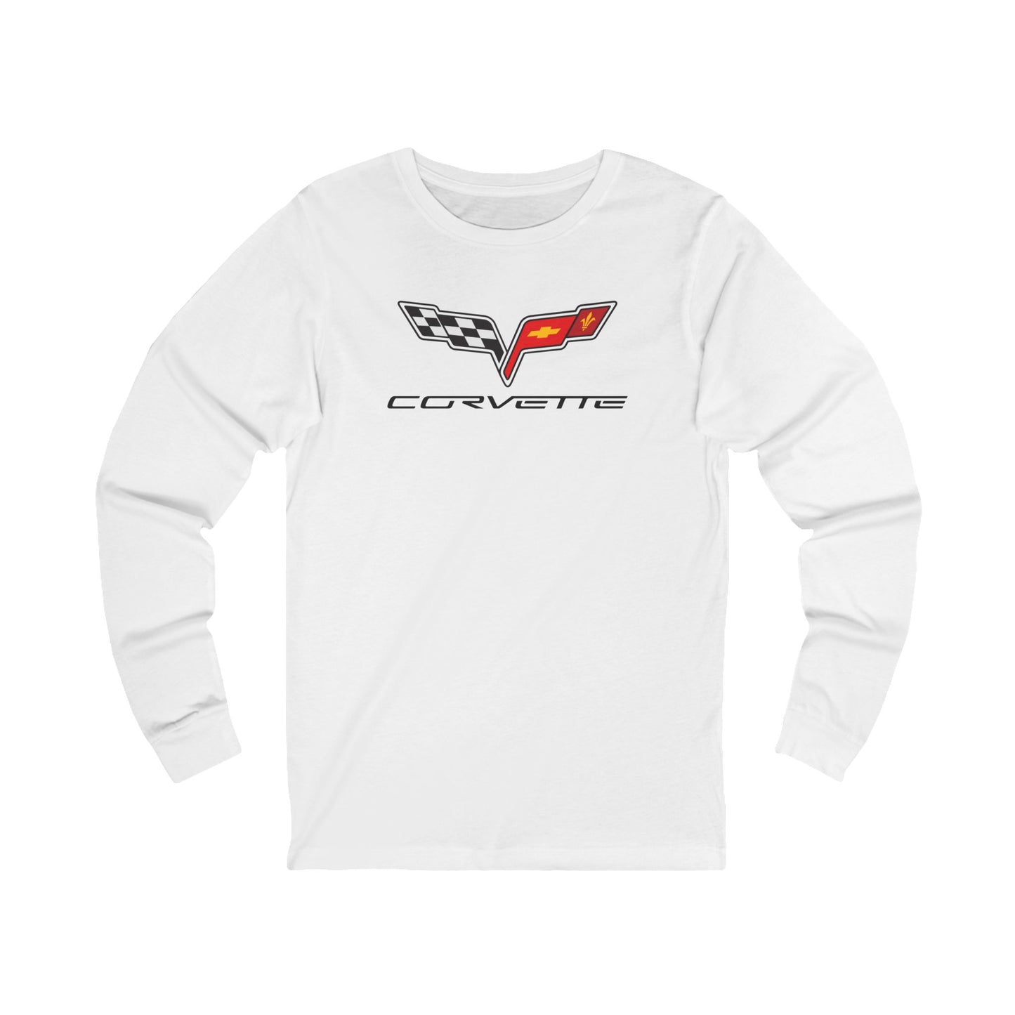 Unisex Corvette C6 Long Sleeve Tee, Graphic T-Shirt, Gift for Him, Gift for Her, Bella+Canvas, Soft Shirt
