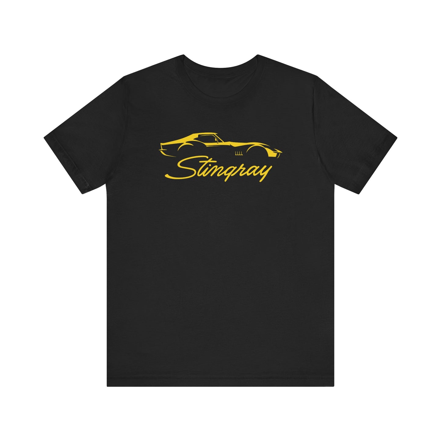 Corvette C3 Stingray Custom Illustrated T-Shirt, Bella and Canvas T-Shirt, Unisex, Corvette Apparel, Graphic Tee, Soft T-Shirt