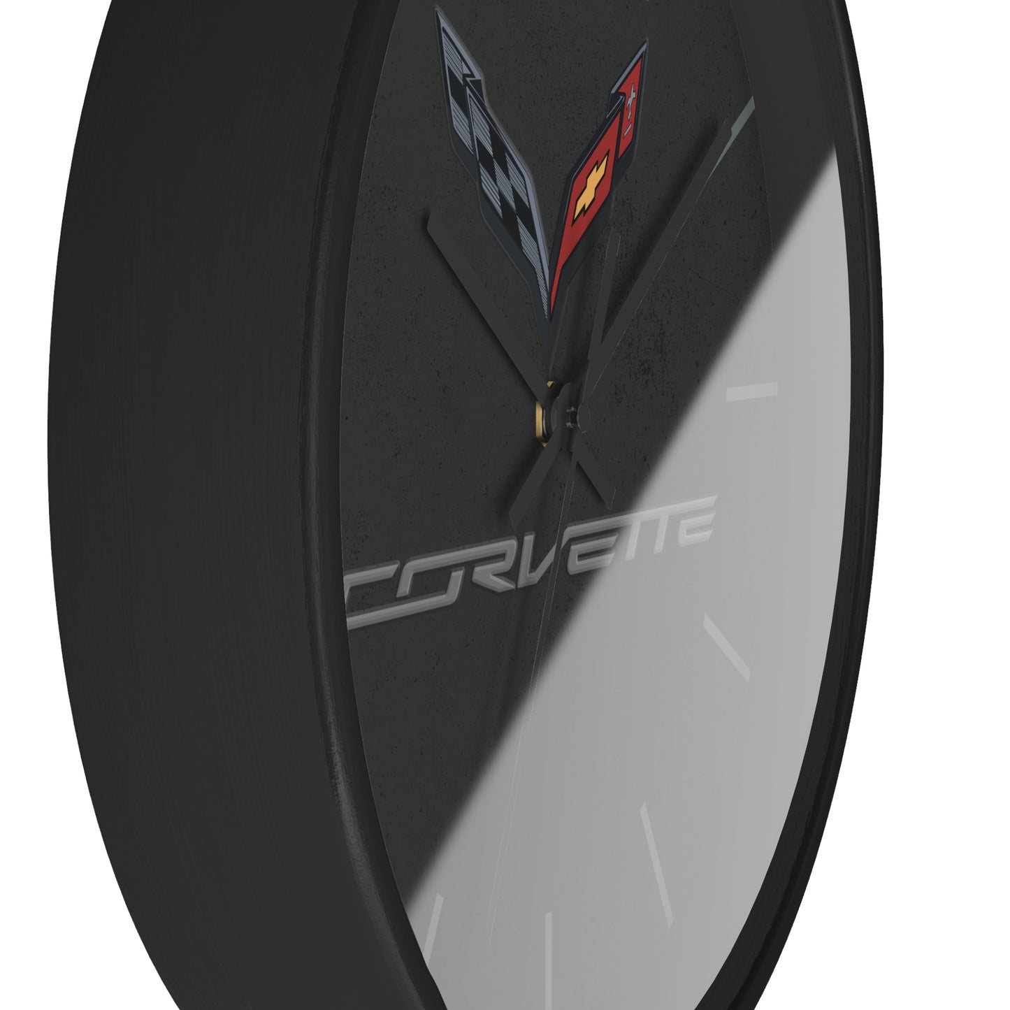 Corvette C7 Wall Clock, Racing Home Decor, Gift for Him, Man Cave Clock, Corvette Merchandise, Mancave Gift, Clocks