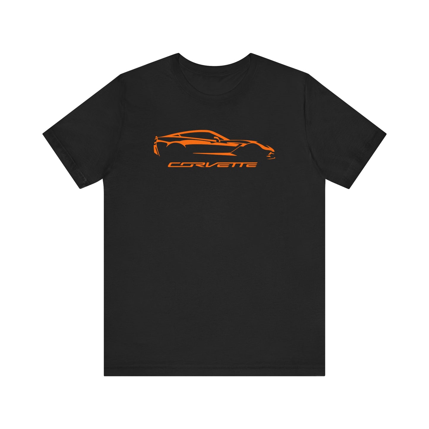 Corvette C7 Silhouette T-Shirt, Bella and Canvas T-Shirt, Corvette Apparel, Graphic Tee, Soft T-Shirt, Unisex T-Shirt, Raceday Gear
