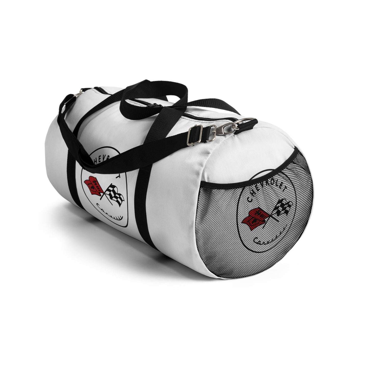 Corvette Duffel Bag, C1 Logo, Gym Bag, Travel Bag, Gifts for Car Guys, Gifts for Car Girls, Corvette Merch, Overnight Duffel