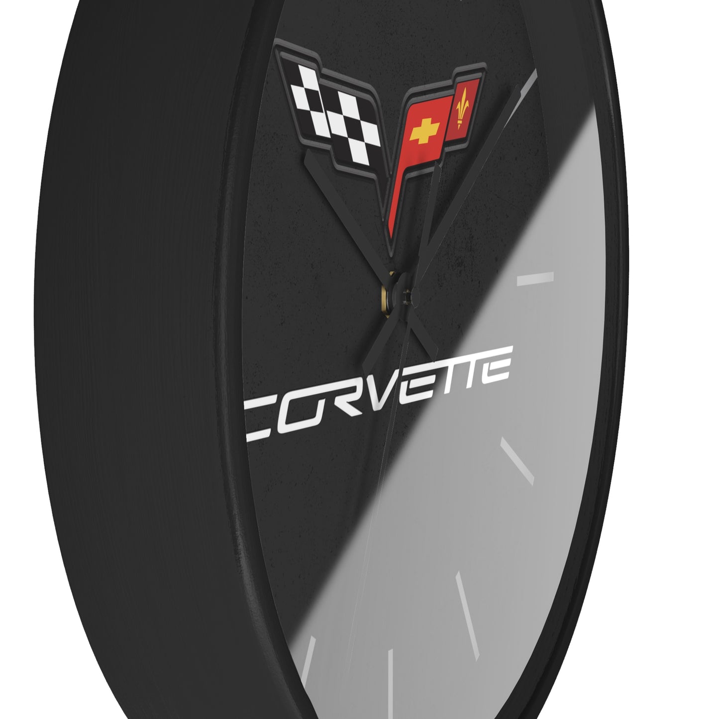 Corvette C6 Wall Clock, Racing Home Decor, Gift for Him, Man Cave Clock, Corvette Merchandise, Mancave Gift, Clocks