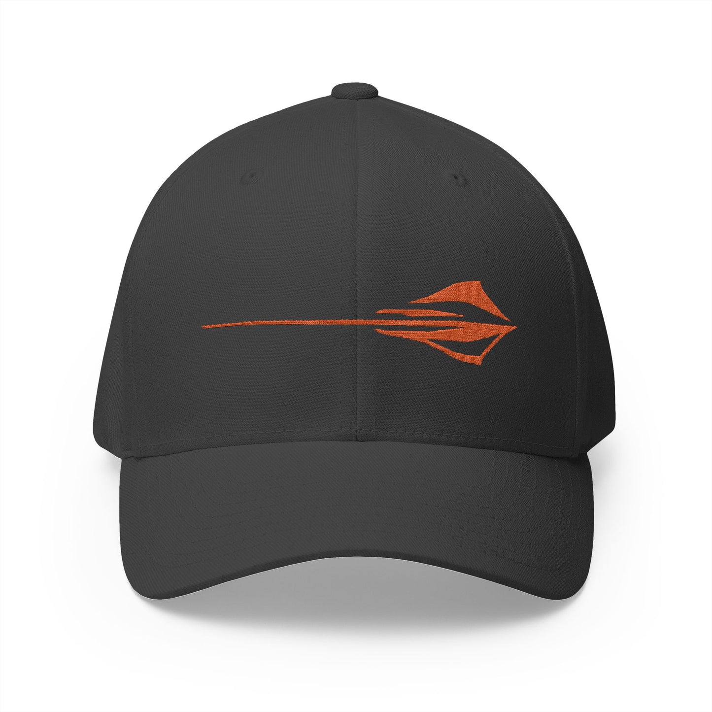 Corvette C8 Stingray Logo Baseball Cap, Flexfit Hat, Unisex, Stretchy Band, Corvette Gear, Embroidery