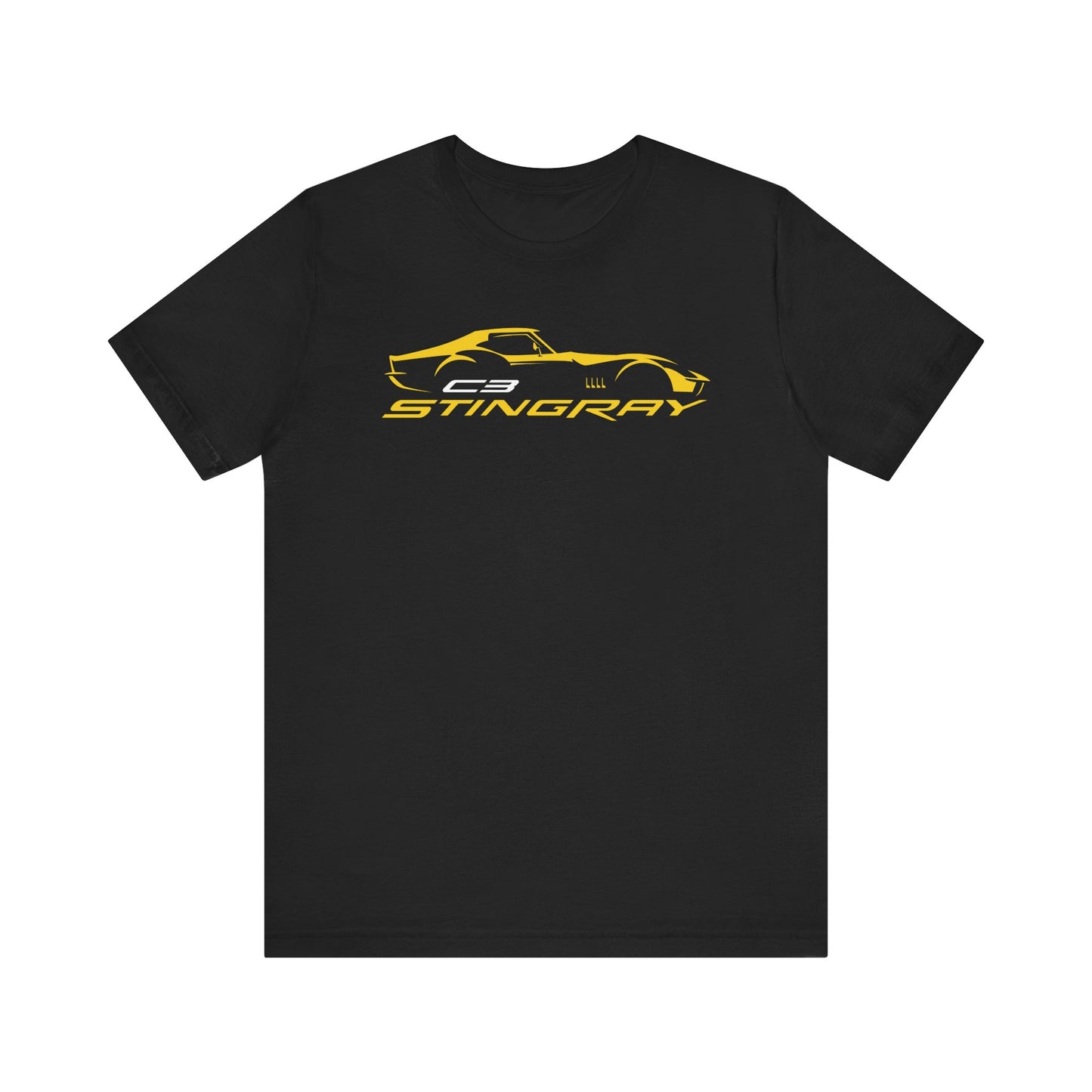 Corvette C3 Stingray Custom T-Shirt, Bella+Canvas T-Shirt, Unisex, Corvette Apparel, Graphic Tee, Soft T-Shirt, Stingray Logo