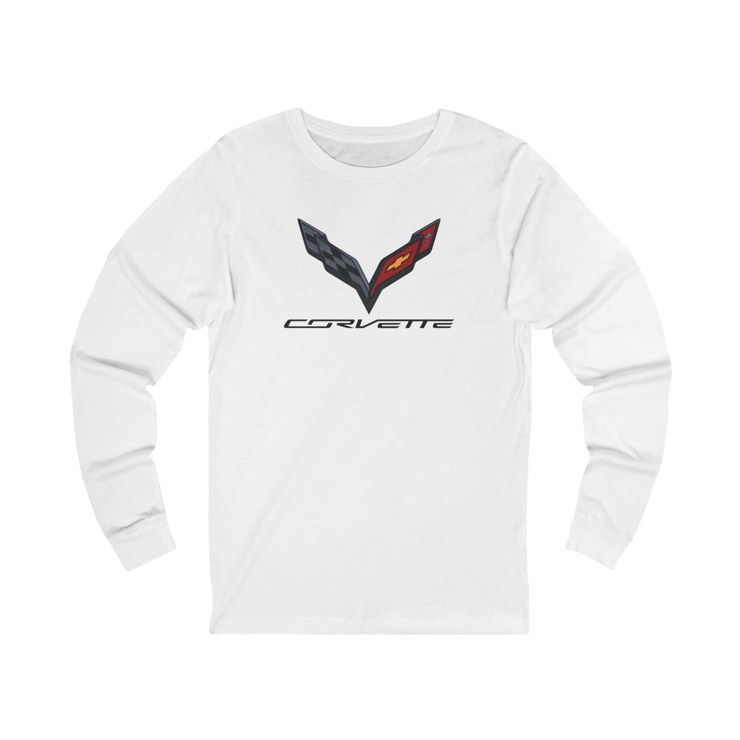 Unisex Corvette C7 Long Sleeve Tee, Graphic T-Shirt, Gift for Him, Gift for Her, Bella+Canvas, Soft Shirt