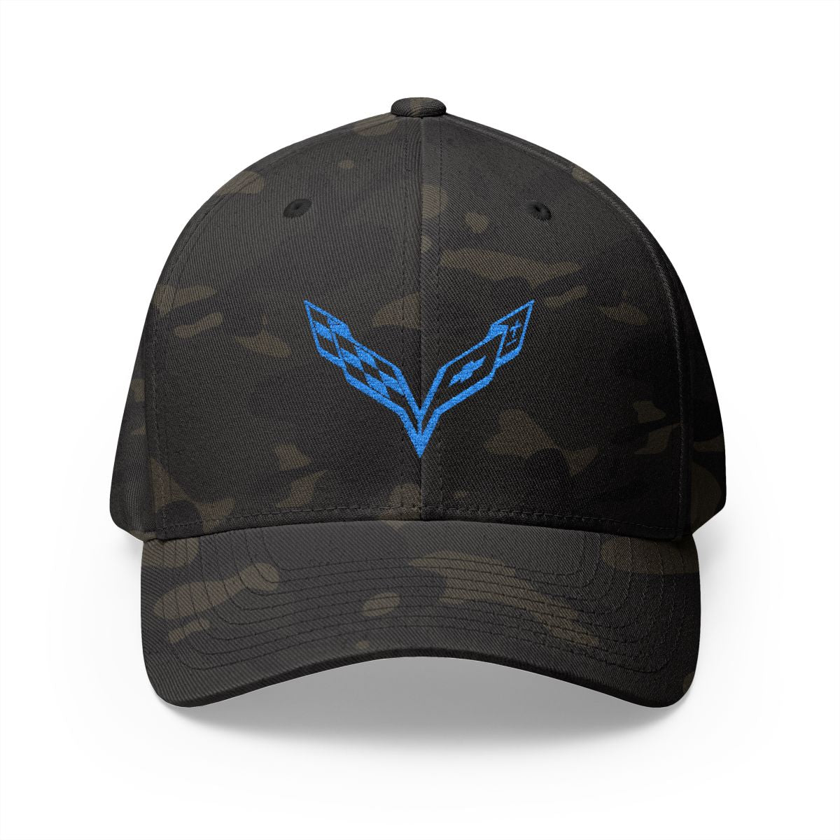 Corvette C7 Logo Blue Baseball Cap