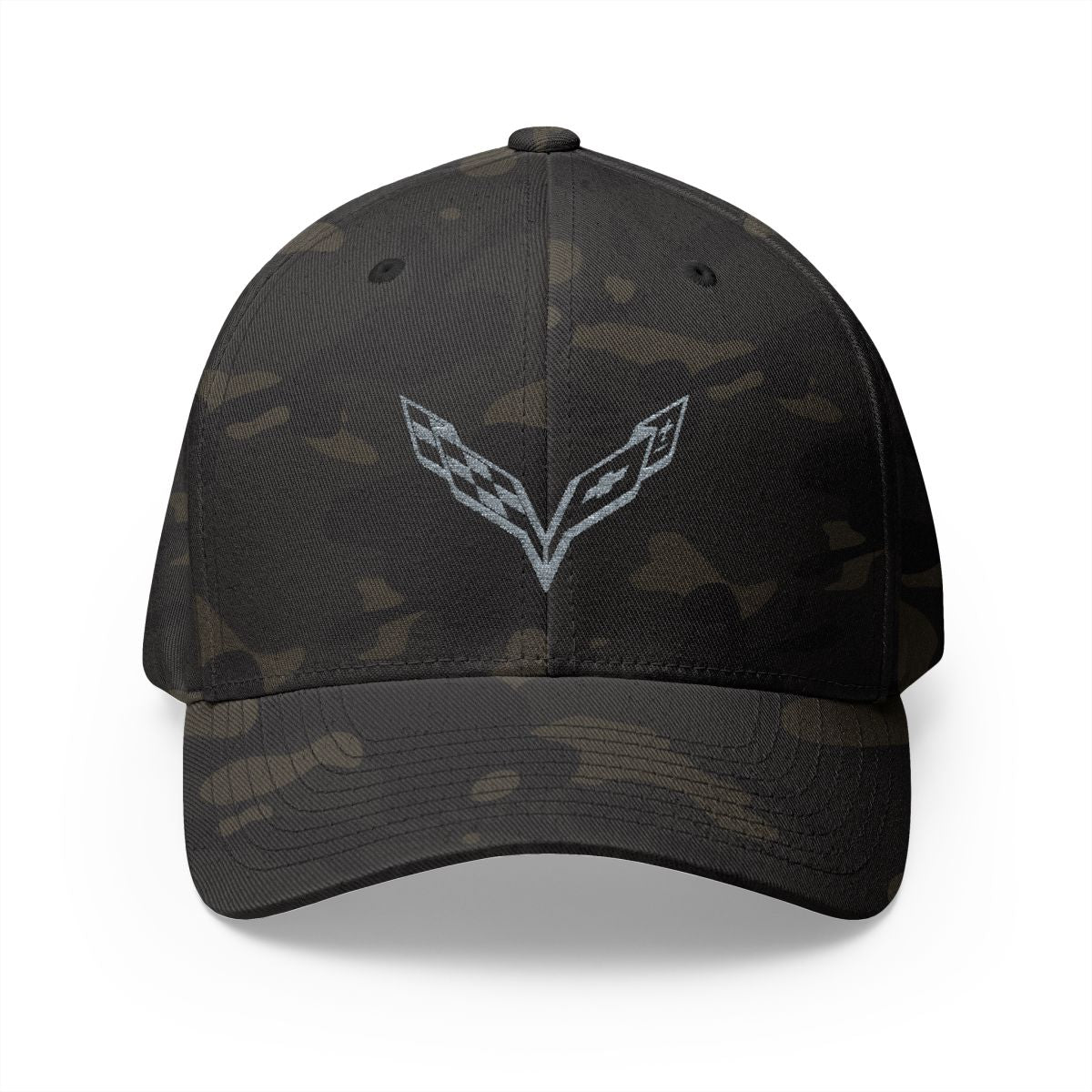 Corvette C7 Logo Grey Edition Baseball Cap