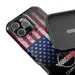 Corvette C4 Magnetic Tough Case, USA Flag, American Flag, iPhone Case, Impact Resistant, MagSafe, Rubber Liner, Matte or Glossy, Cell Case