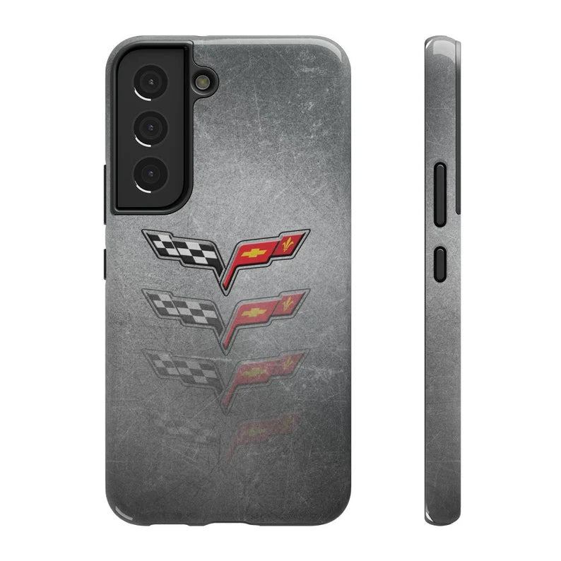 Corvette iPhone Case - Corvette C6 - Cell Phone Case - Impact Resistant - Rubber Liner - Matte or Glossy