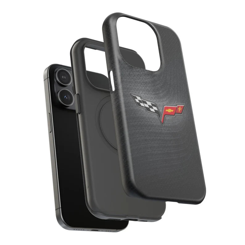 Corvette iPhone Case - Corvette Samsung Phone Case - Cell Phone Case - Impact Resistant - Rubber Liner - Matte or Glossy