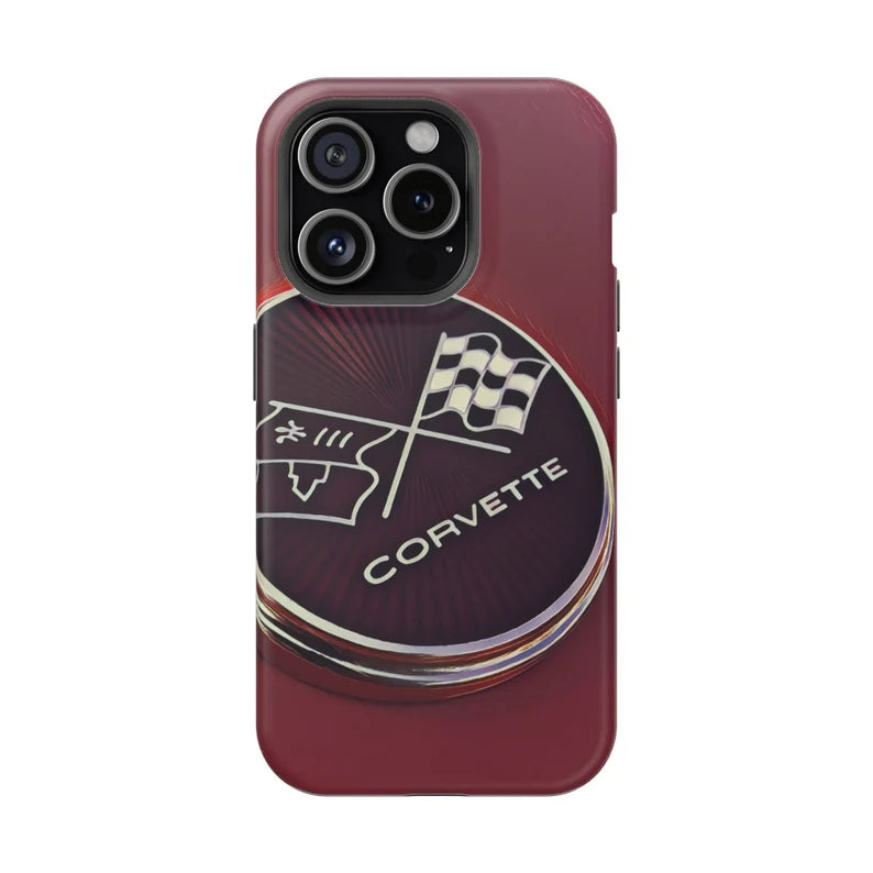Corvette iPhone Case - Corvette Samsung Phone Case - Cell Phone Case - Impact Resistant - Rubber Liner - Matte or Glossy